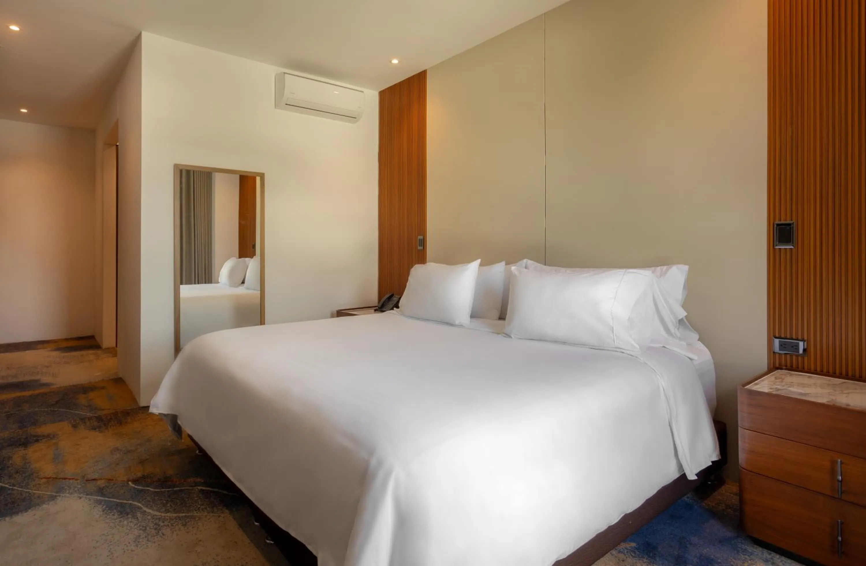 Bed in Alko Hotel Integrado