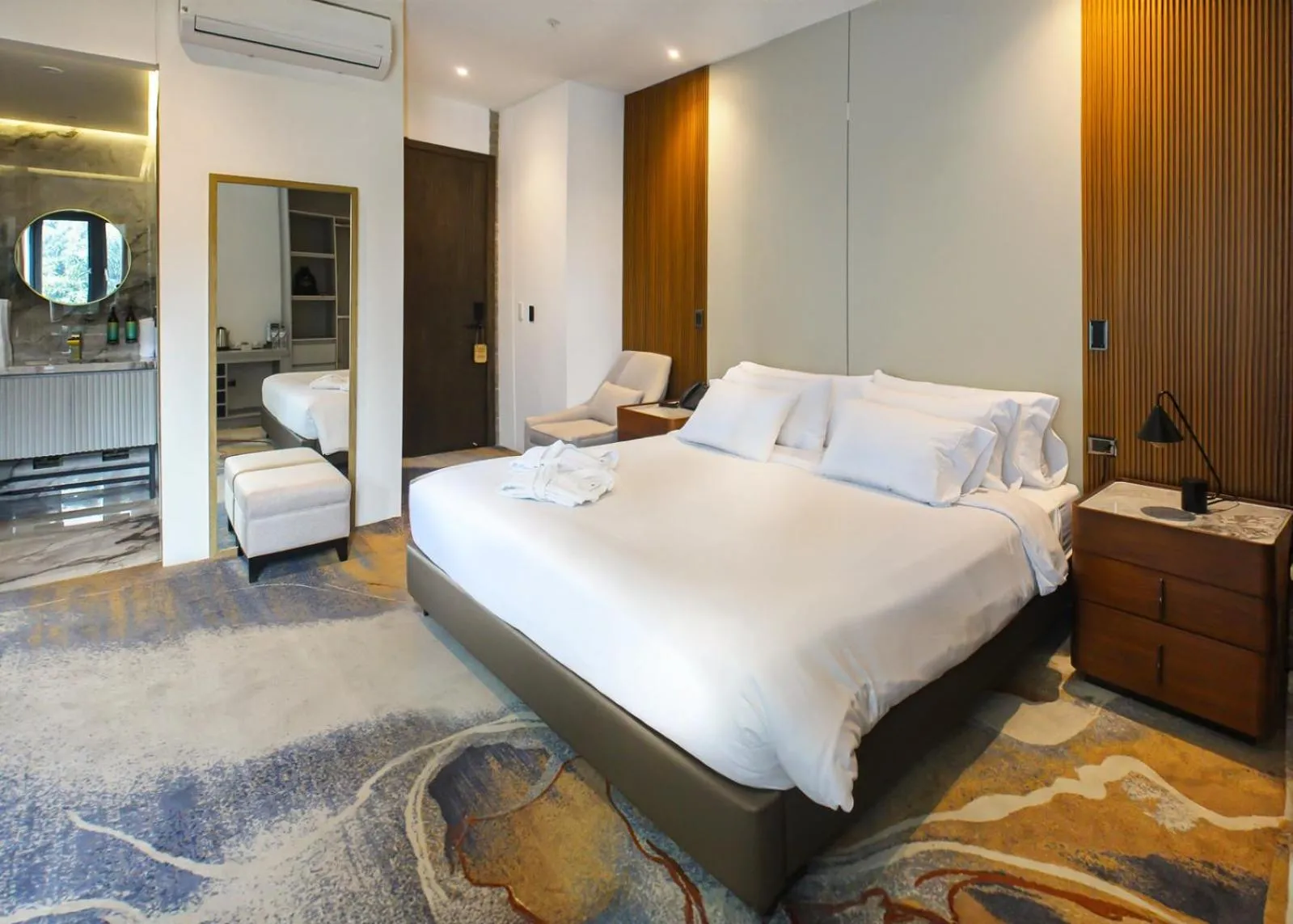 Bed in Alko Hotel Integrado