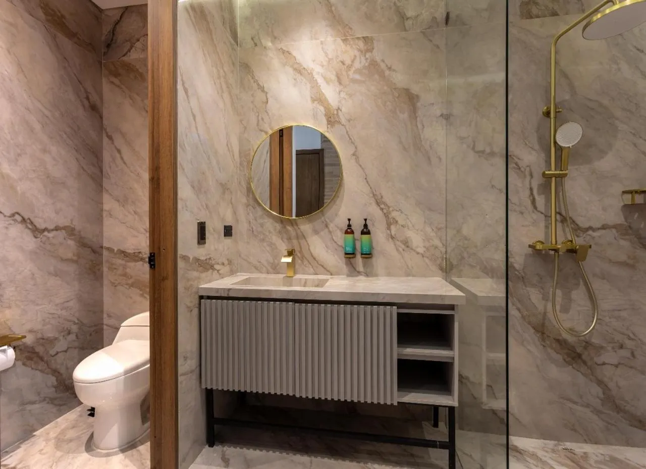 Bathroom in Alko Hotel Integrado