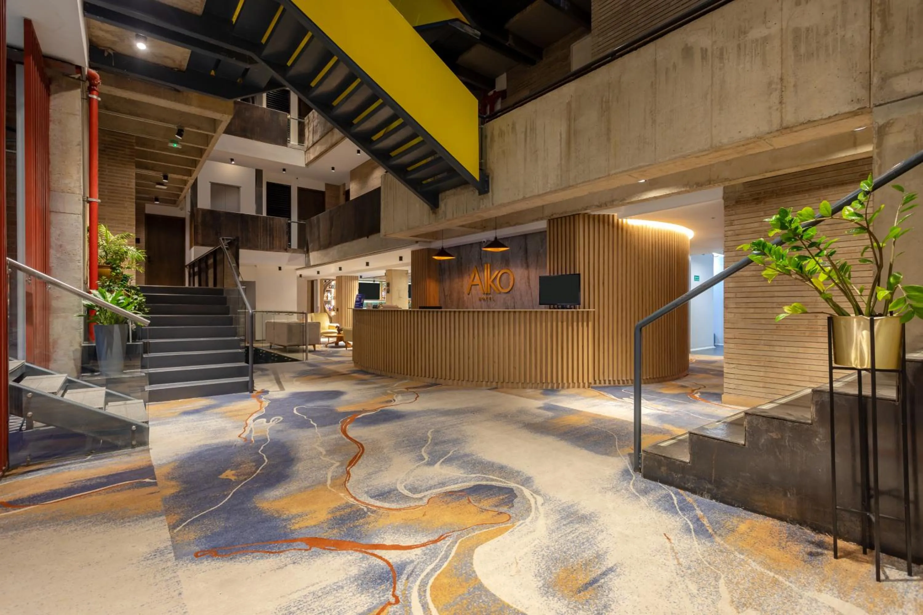 Lobby or reception in Alko Hotel Integrado