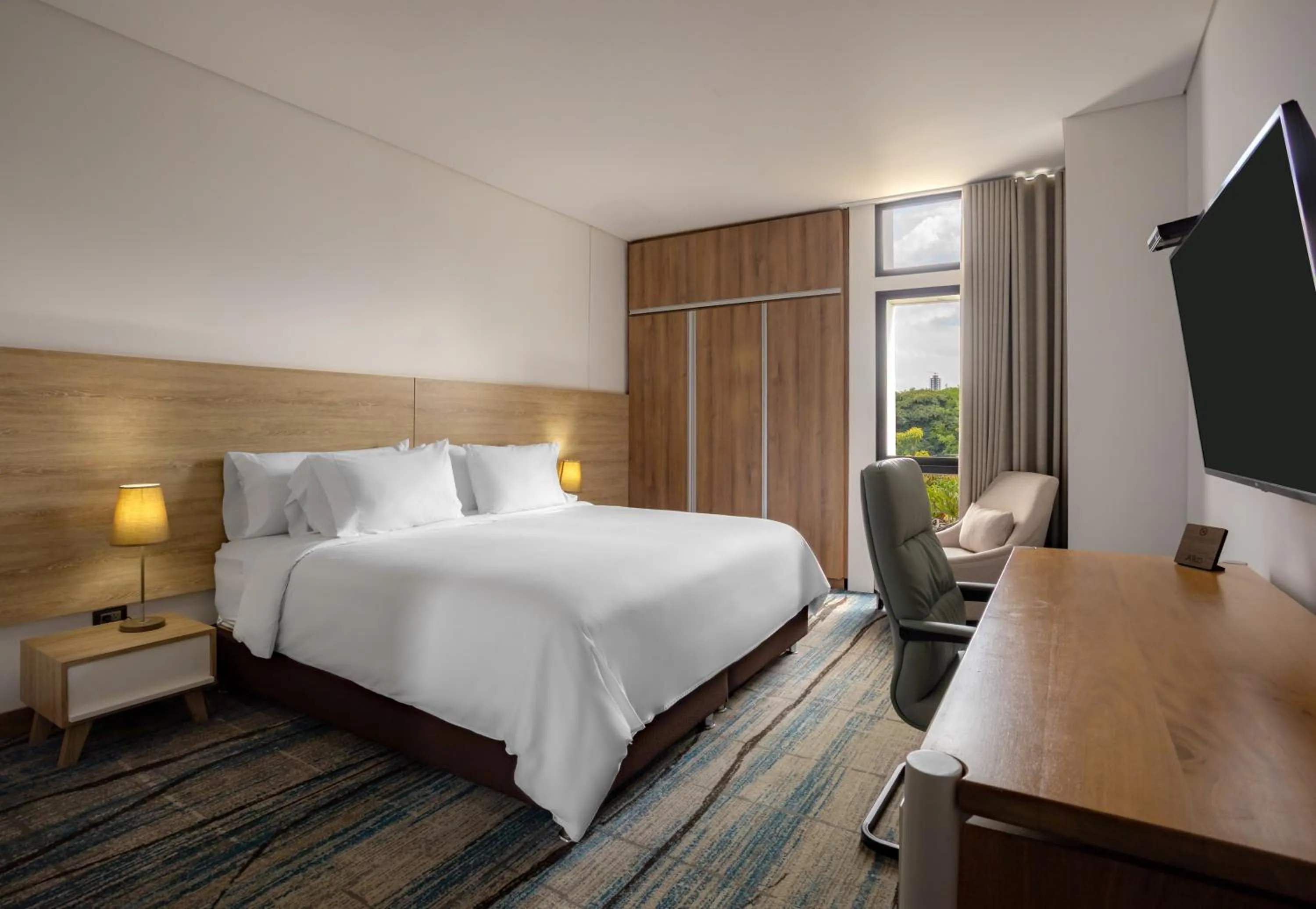 Bed in Alko Hotel Integrado