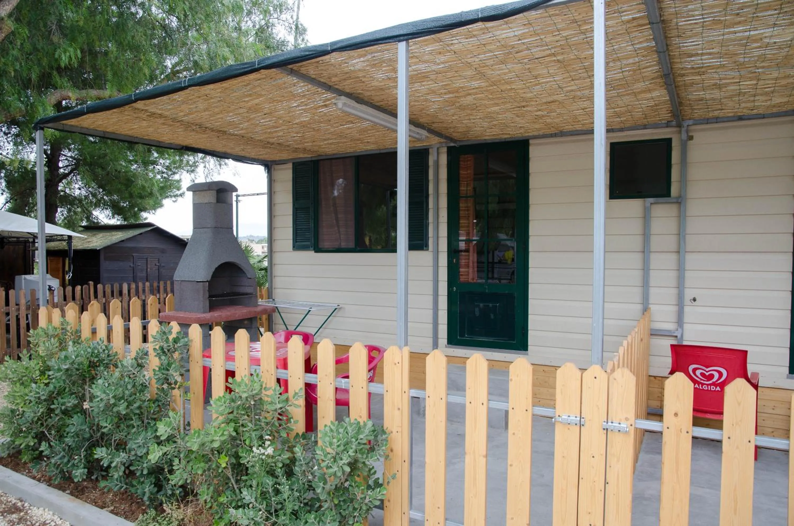 Patio in Kamemi Village & Camping