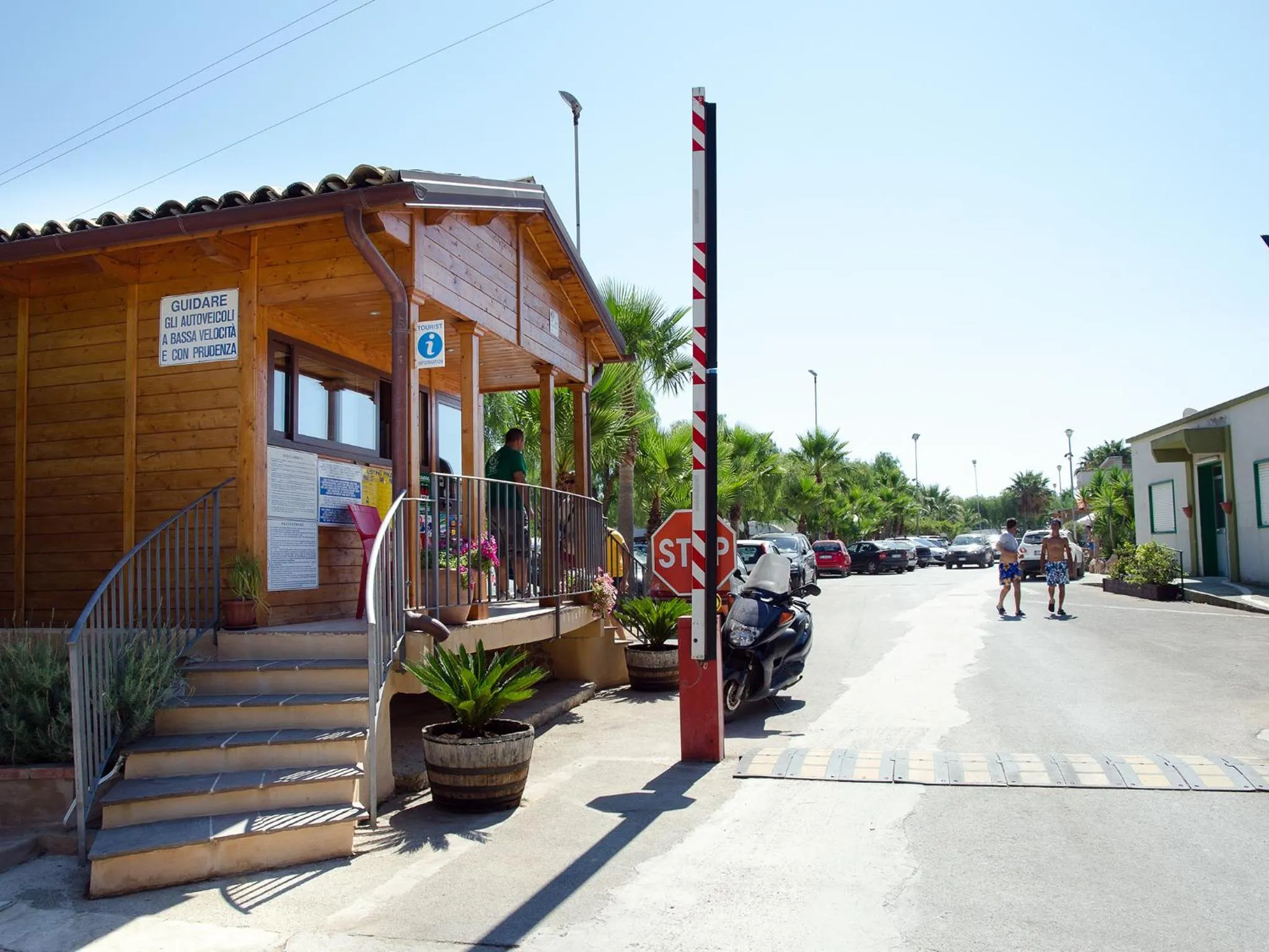 Lobby or reception in Kamemi Village & Camping