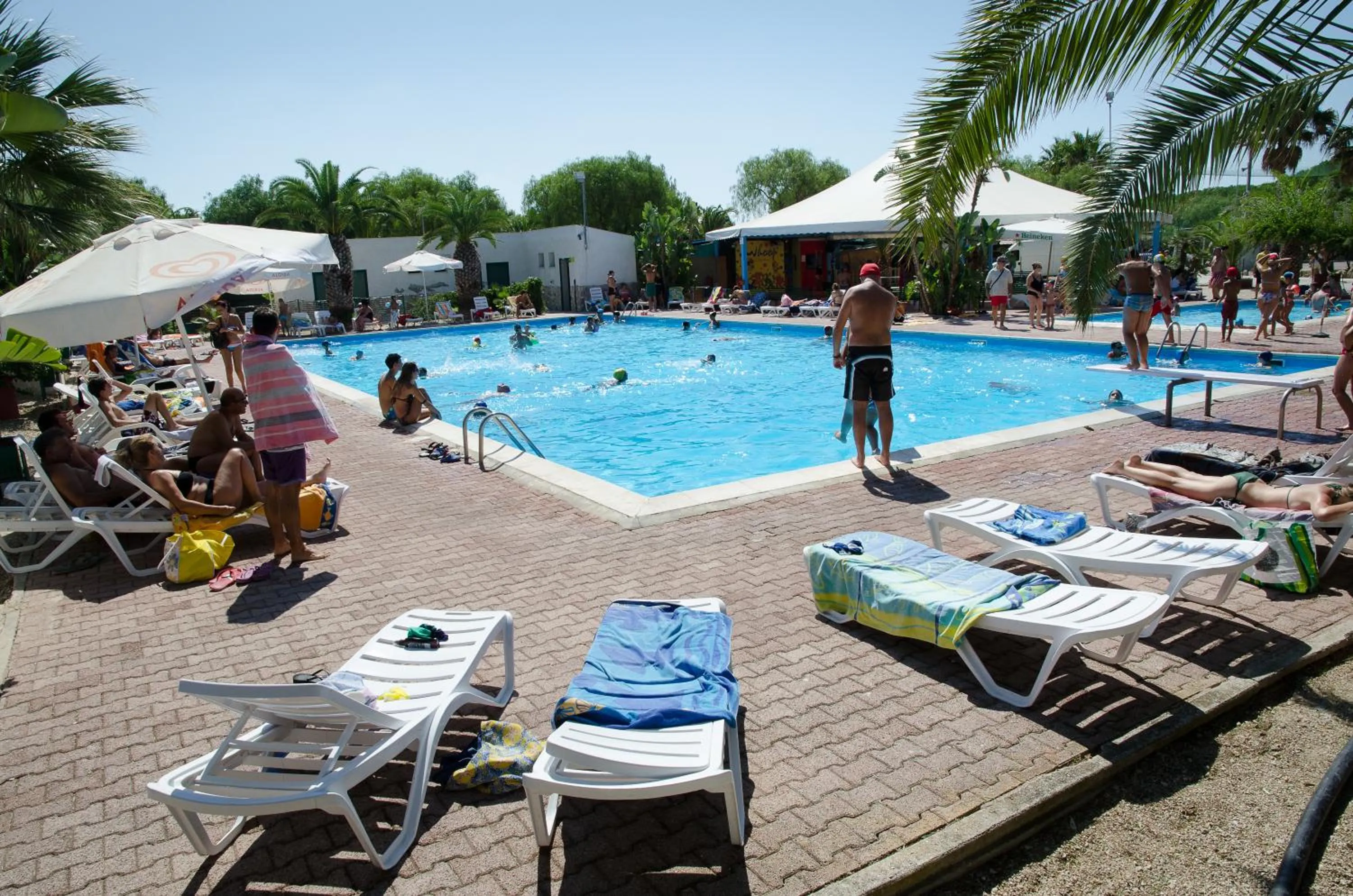 Swimming pool in Kamemi Village & Camping