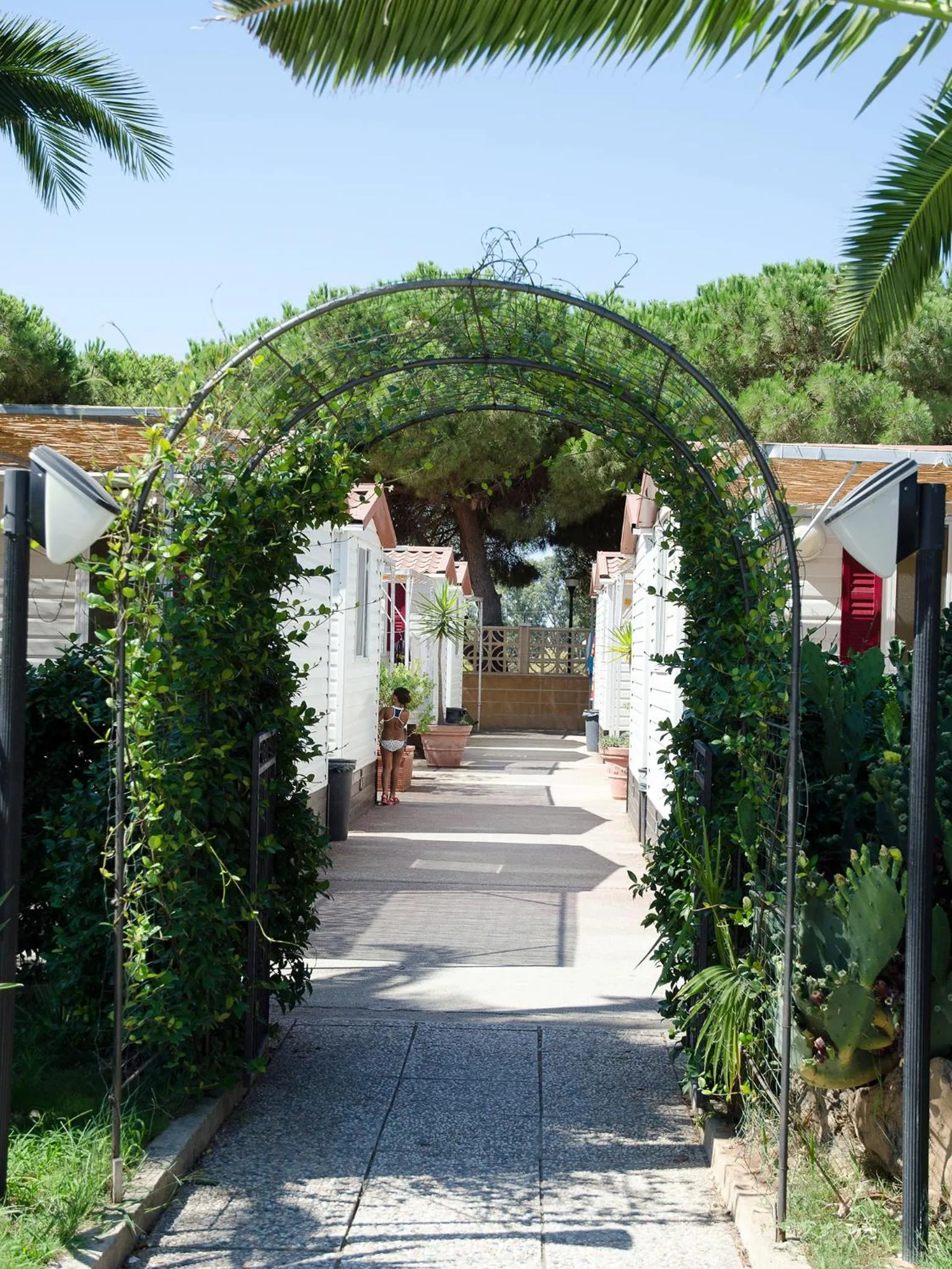 Facade/entrance in Kamemi Village & Camping