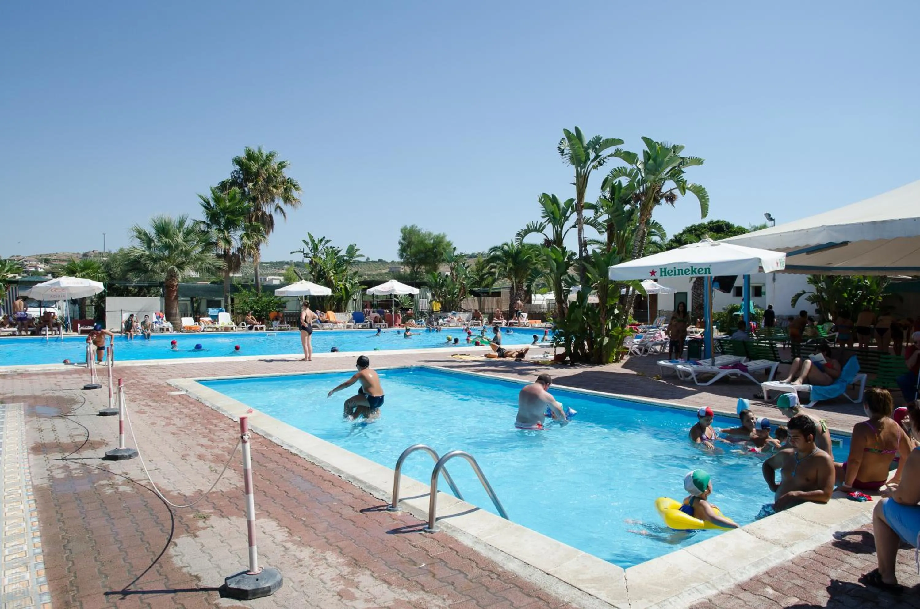 Pool view in Kamemi Village & Camping