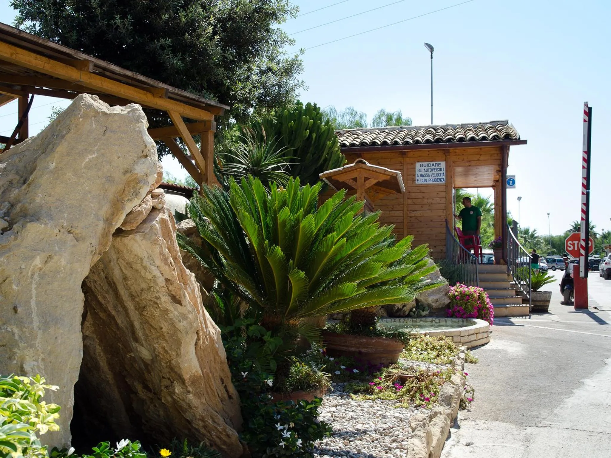 Lobby or reception in Kamemi Village & Camping