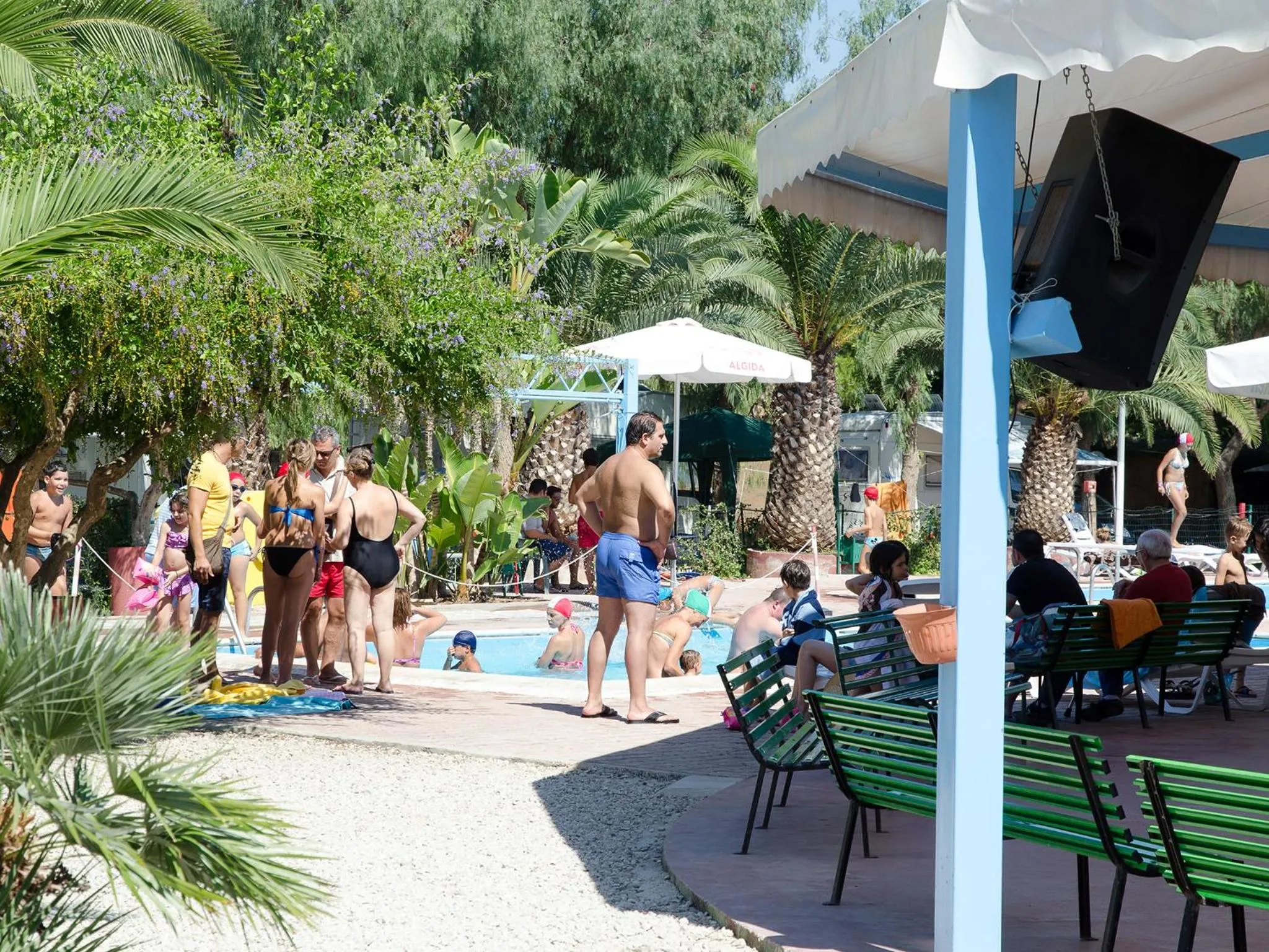 Swimming pool in Kamemi Village & Camping