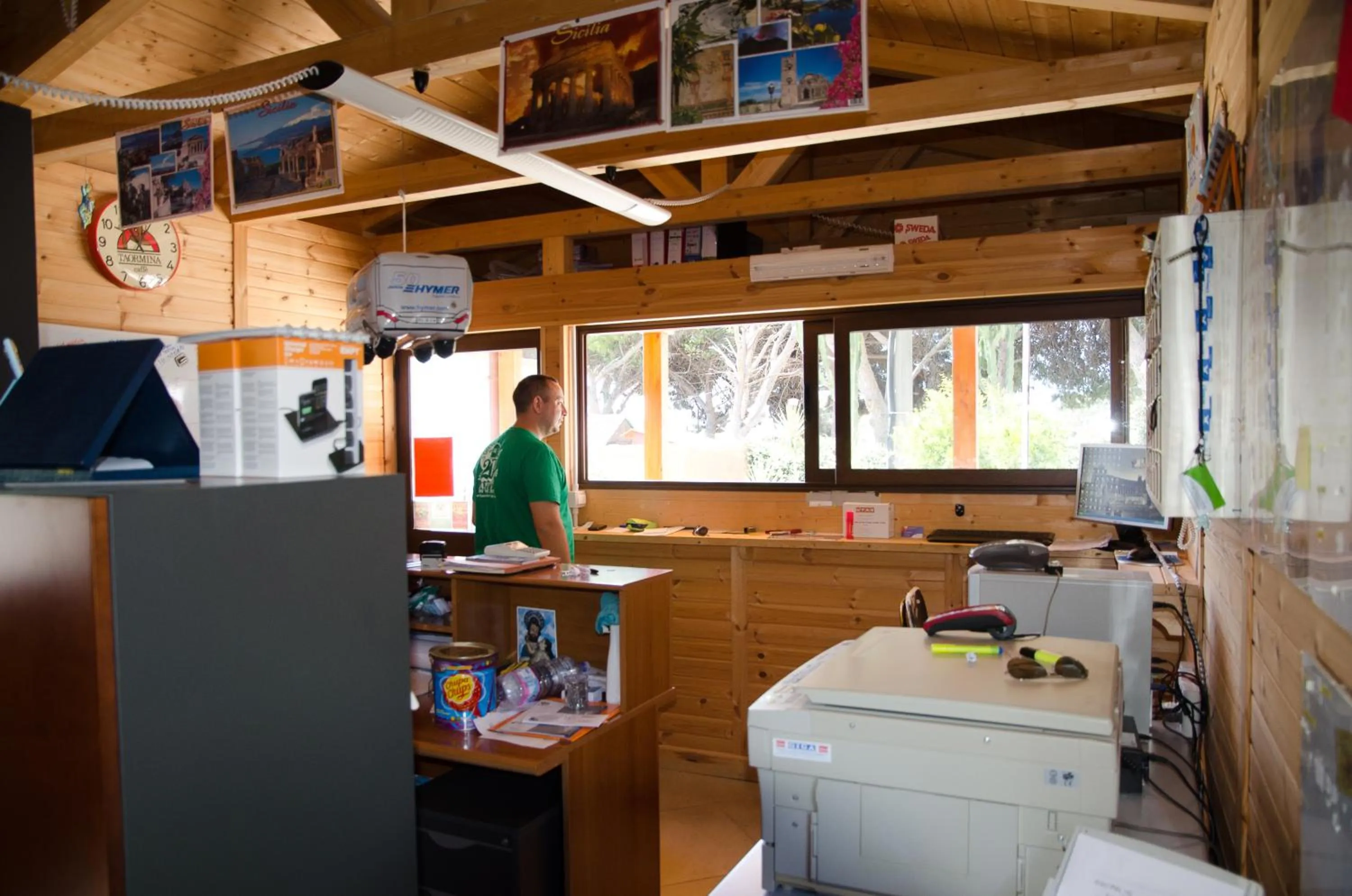 Staff in Kamemi Village & Camping