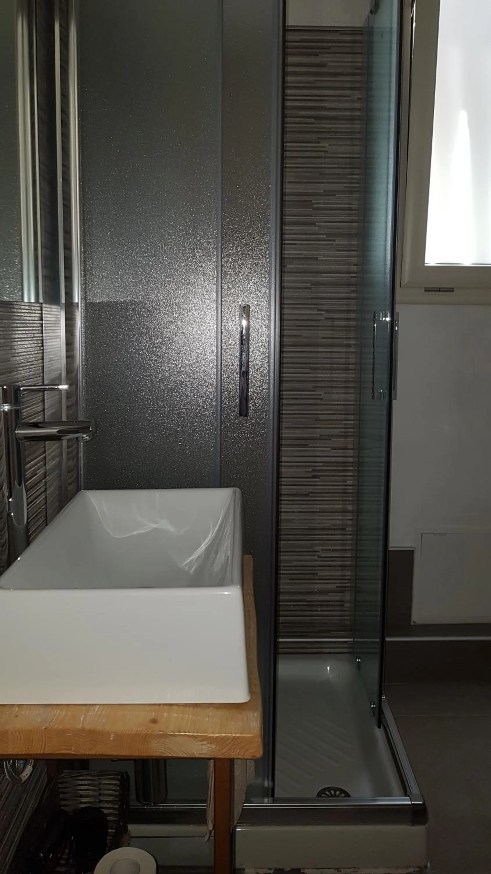 Shower in Borgo Sofia Bed and Breakfast