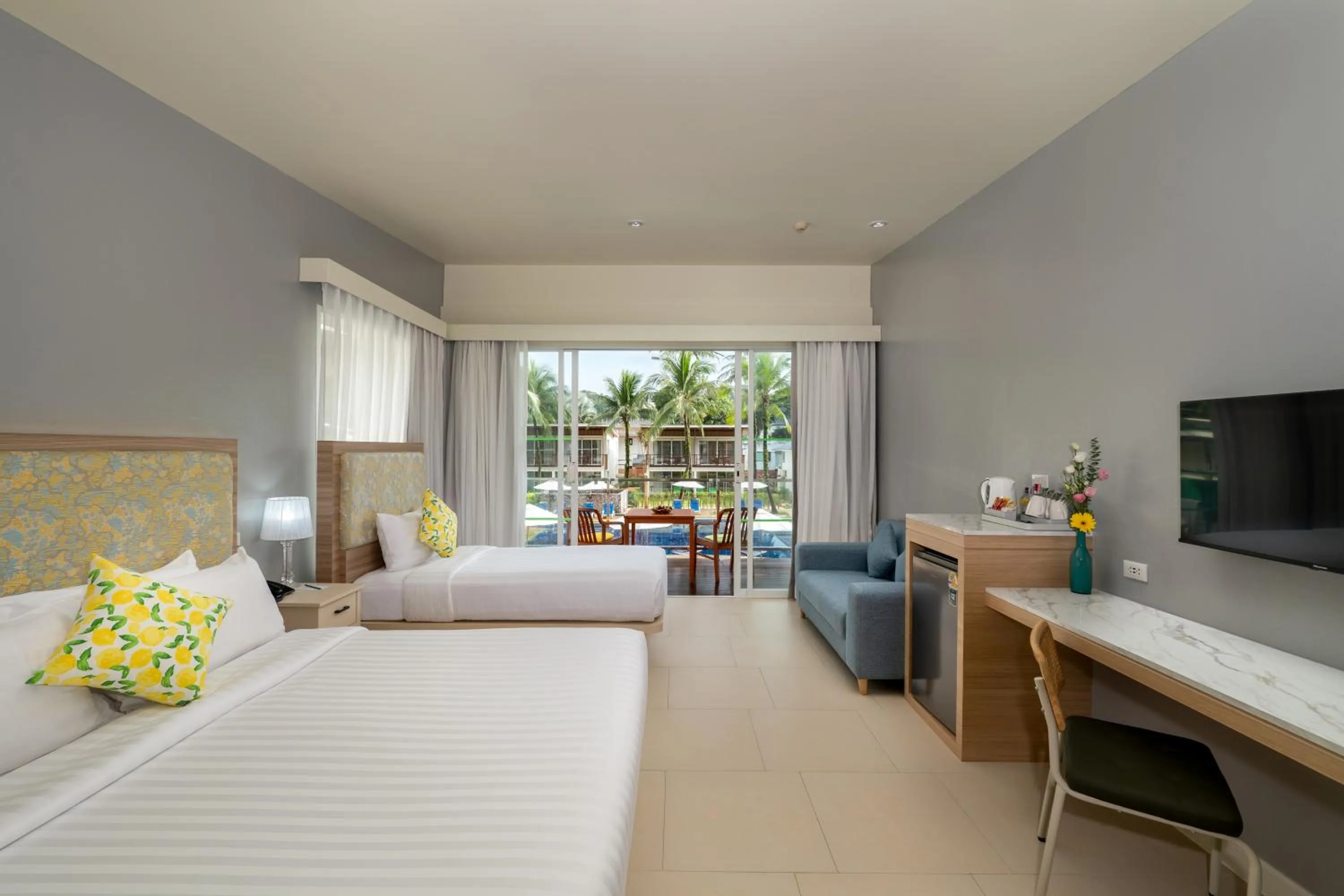 Guests, Bed in The Briza Beach Resort, Khao Lak SHA Extra Plus