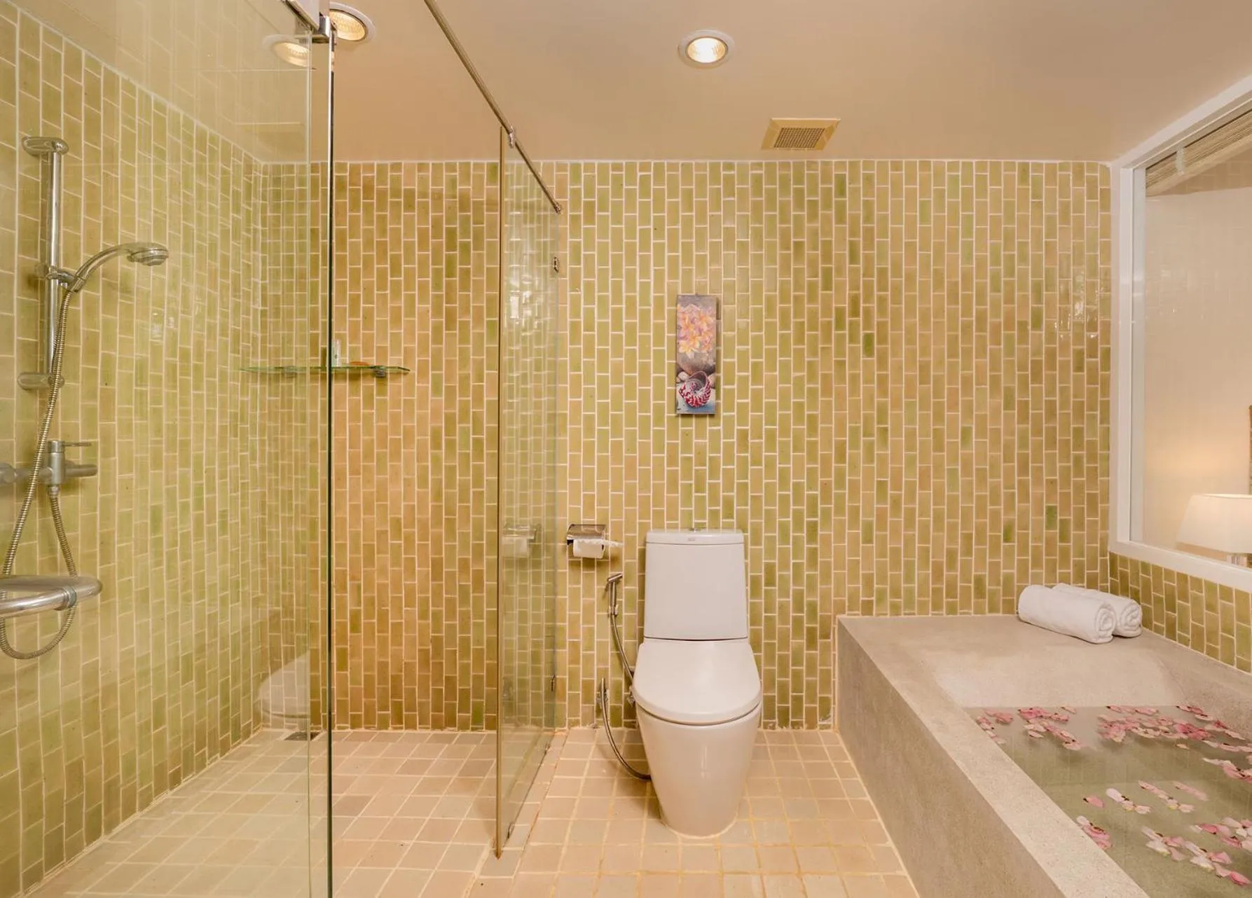 Bathroom in The Briza Beach Resort, Khao Lak SHA Extra Plus