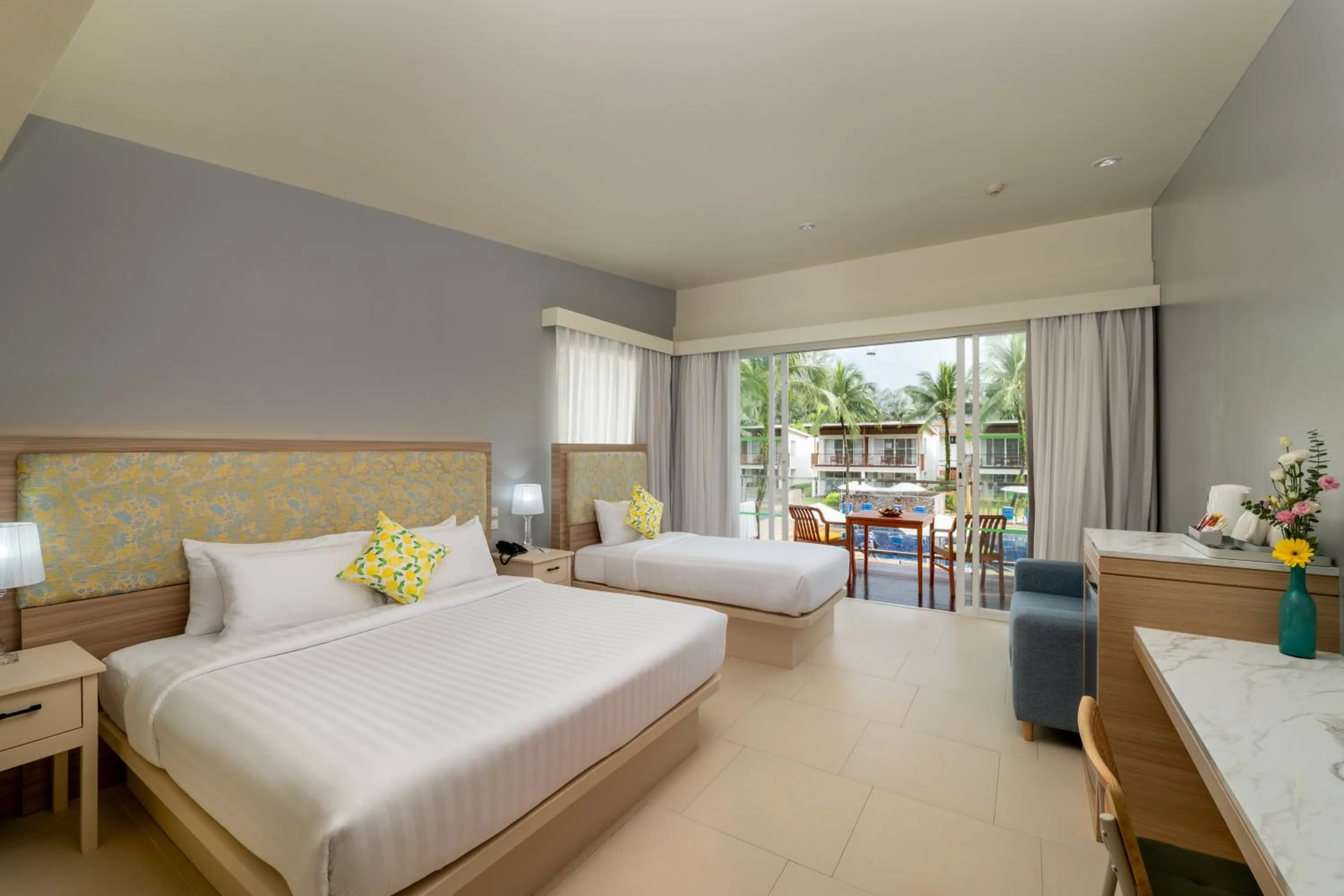 Guests, Bed in The Briza Beach Resort, Khao Lak SHA Extra Plus