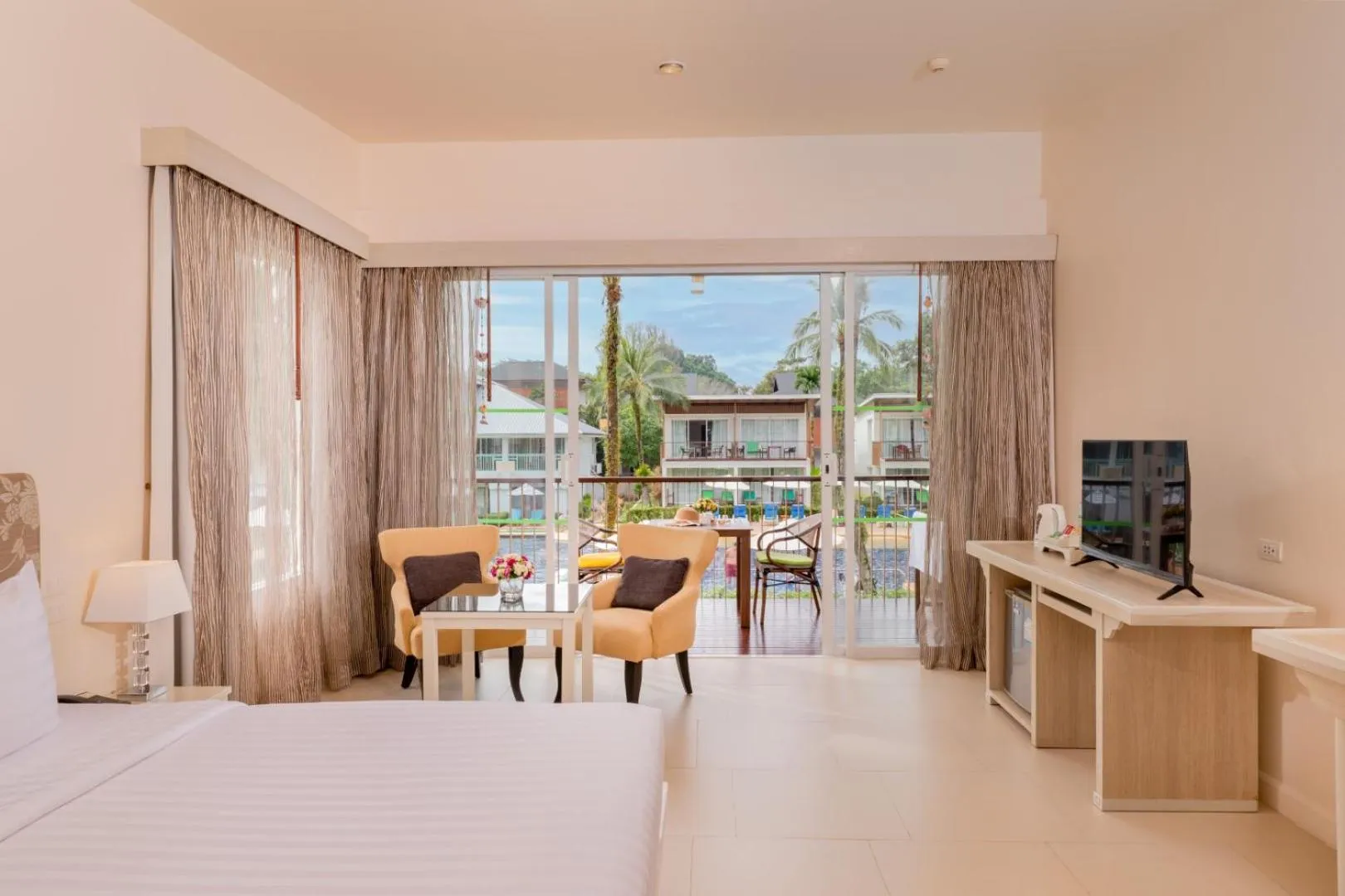 Property building, Bed in The Briza Beach Resort, Khao Lak SHA Extra Plus