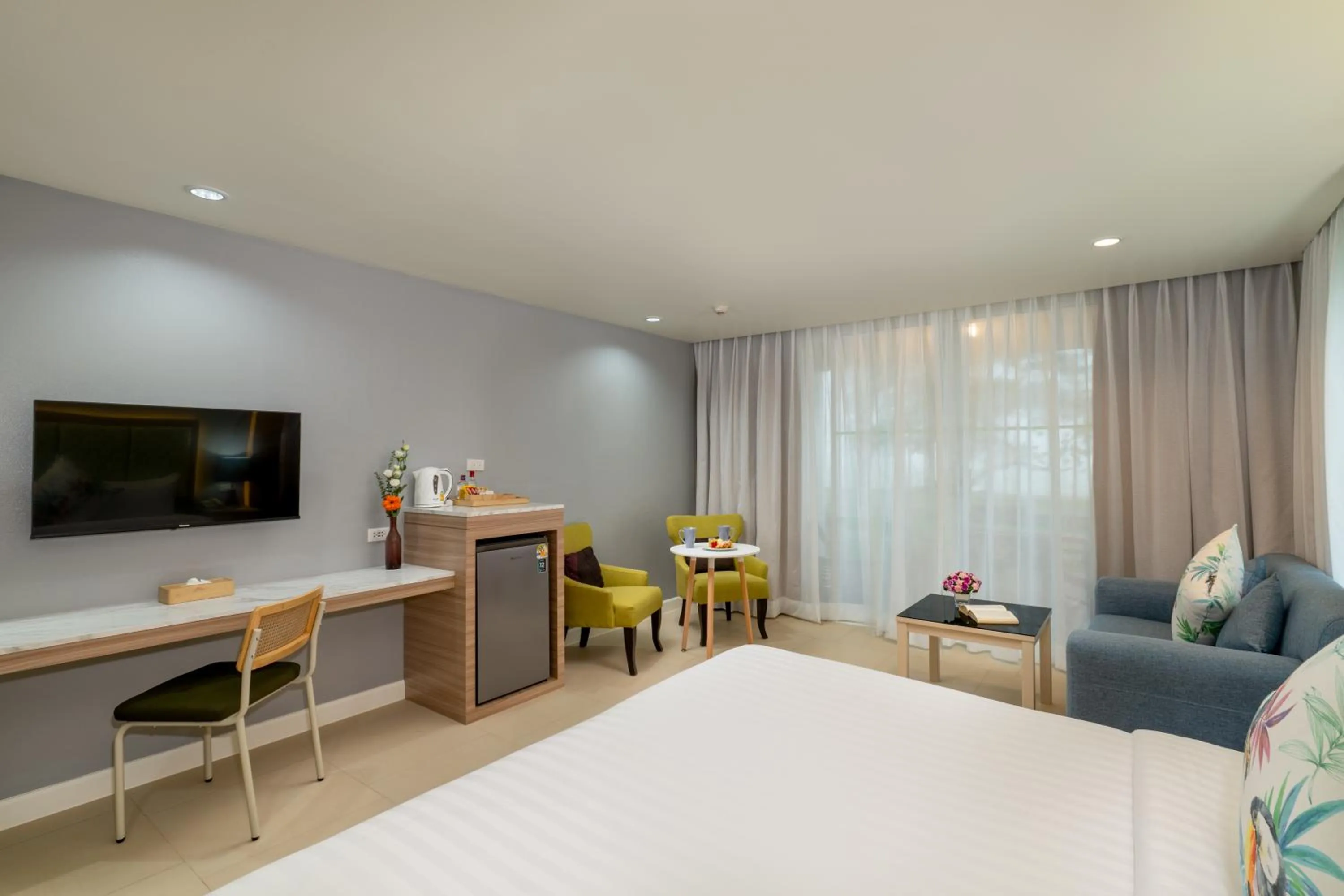 Guests, Bed in The Briza Beach Resort, Khao Lak SHA Extra Plus