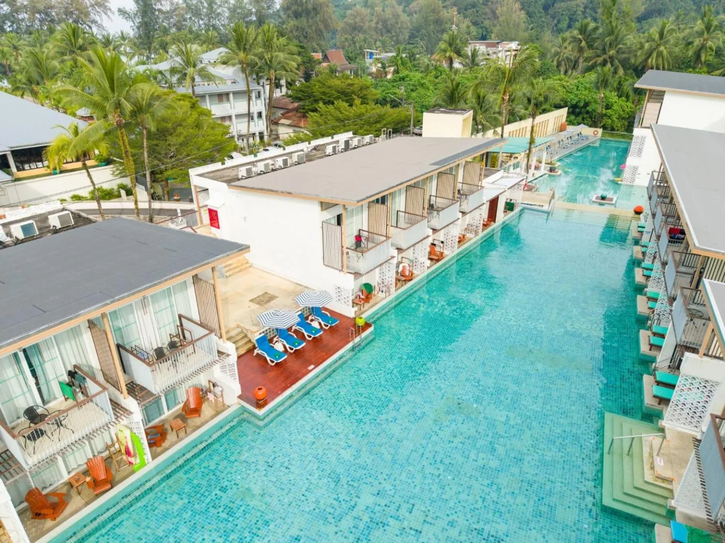 Swimming pool in The Briza Beach Resort, Khao Lak SHA Extra Plus