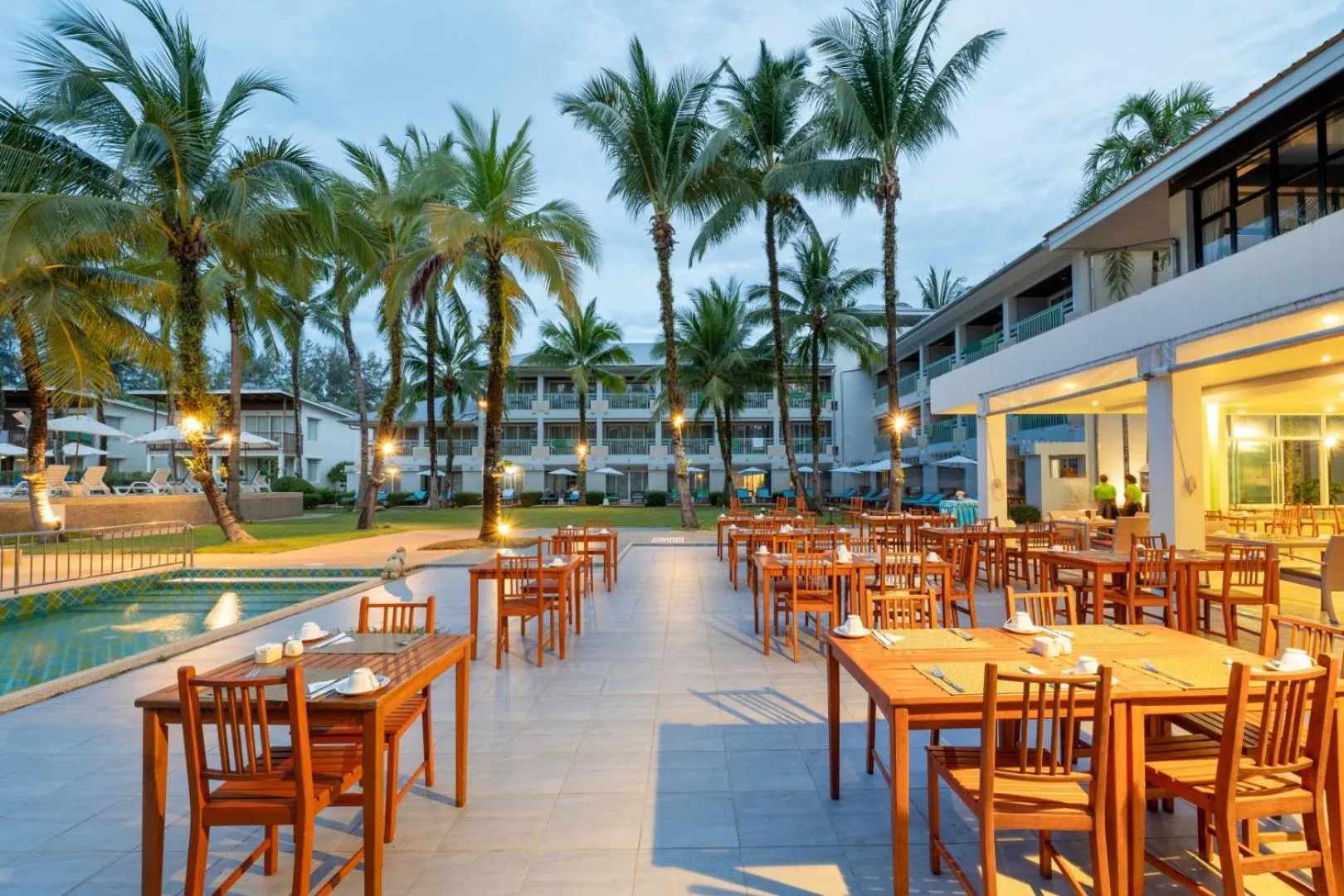 Breakfast in The Briza Beach Resort, Khao Lak SHA Extra Plus