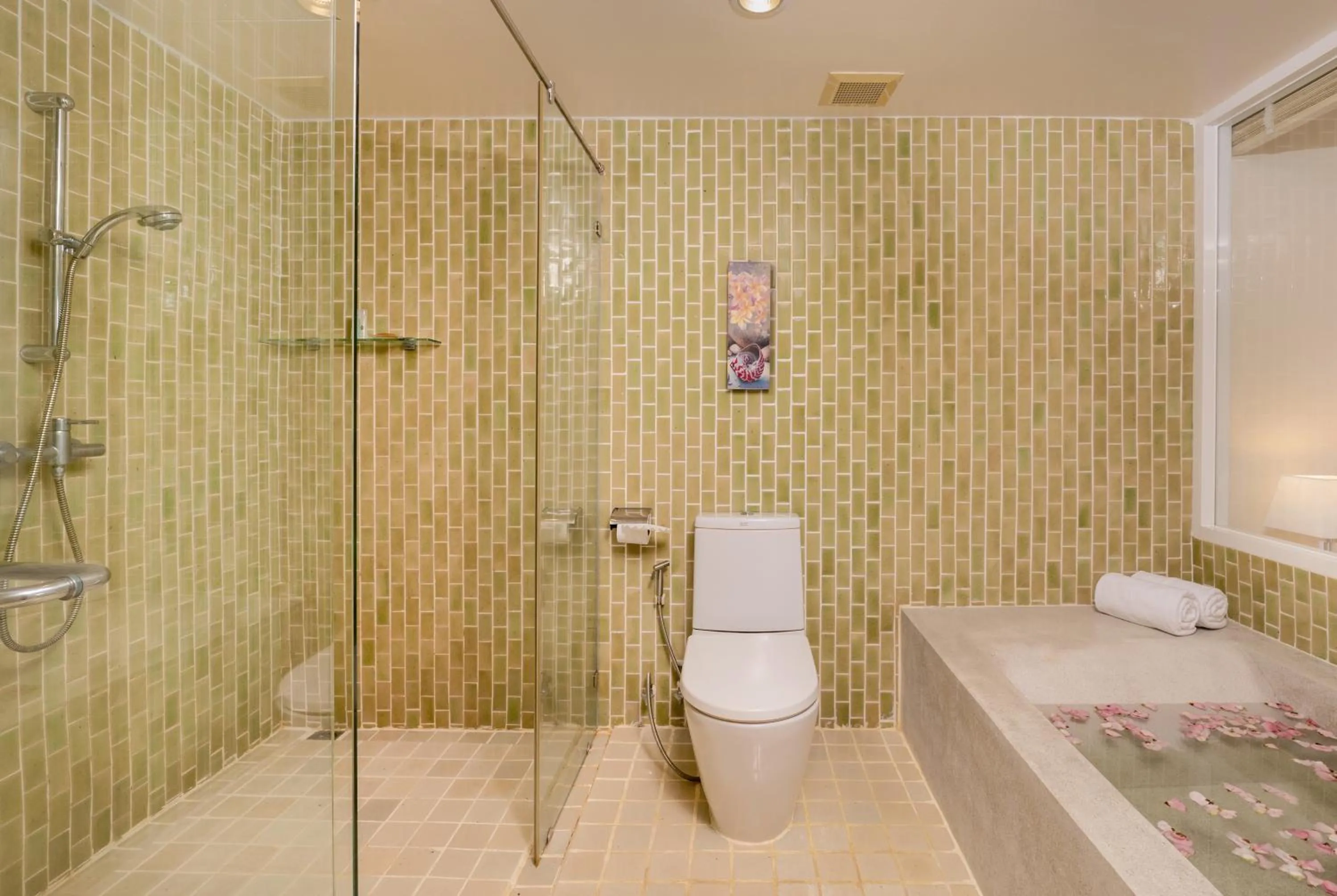 Bathroom in The Briza Beach Resort, Khao Lak SHA Extra Plus