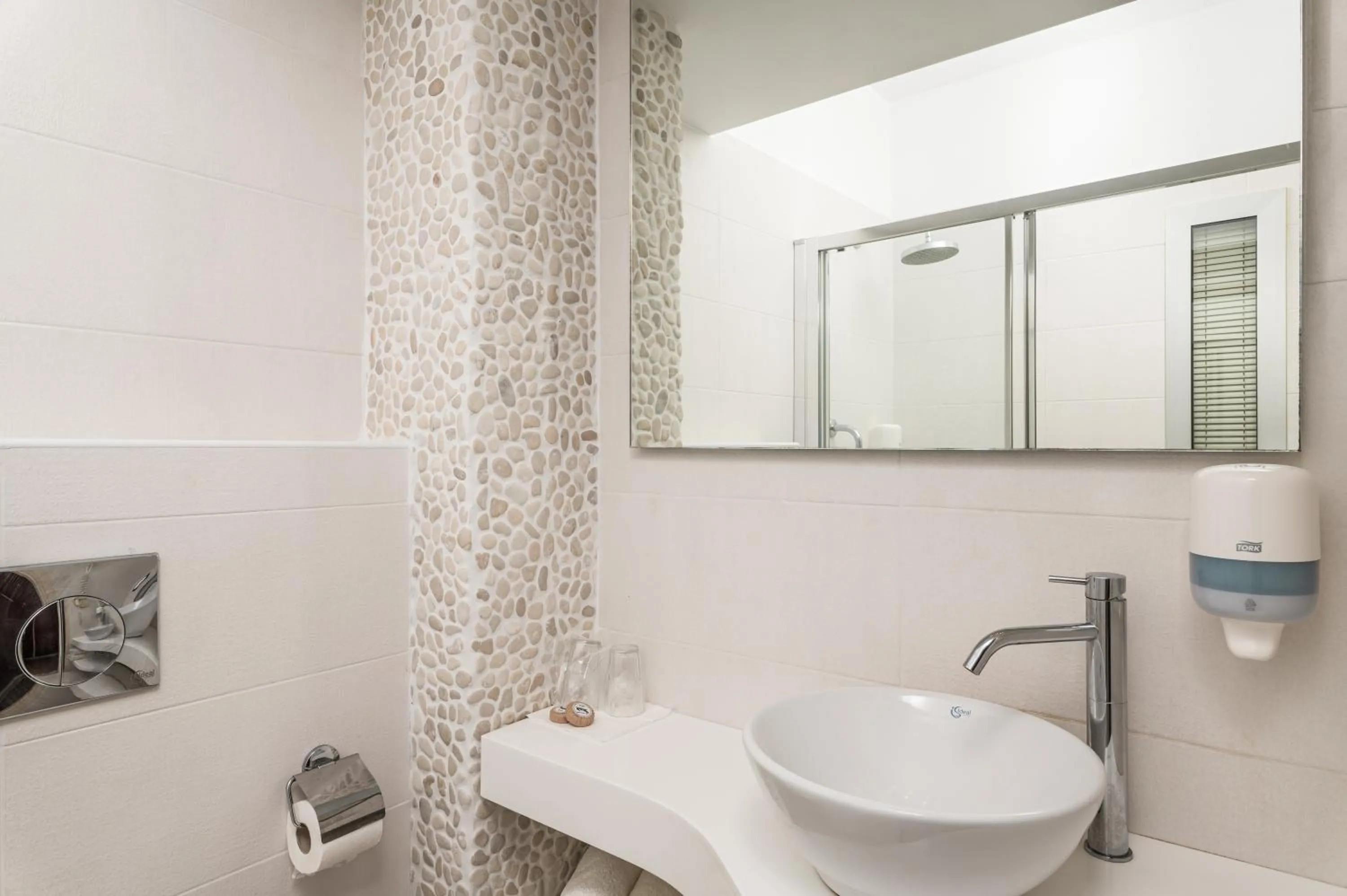 Bathroom in Hydrele Beach Hotel & Village