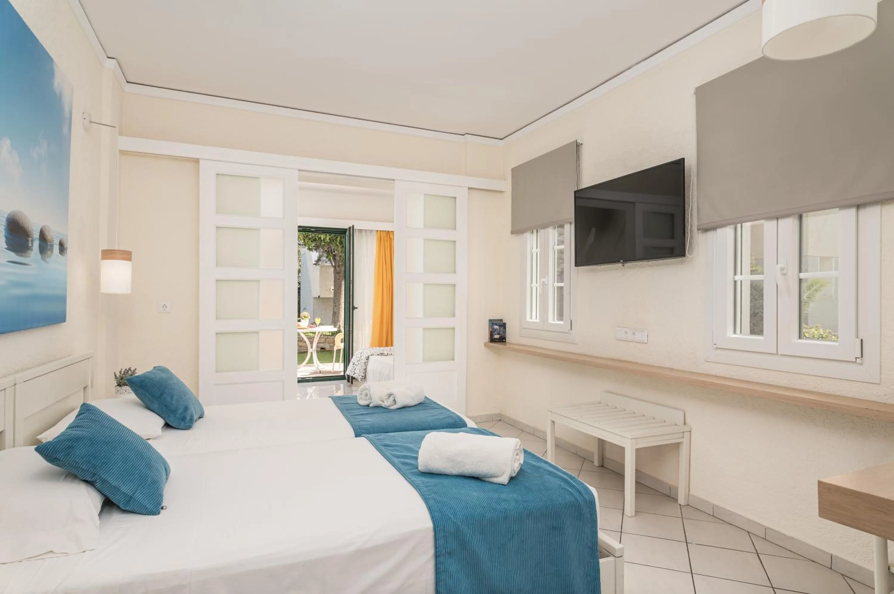 Bedroom in Hydrele Beach Hotel & Village