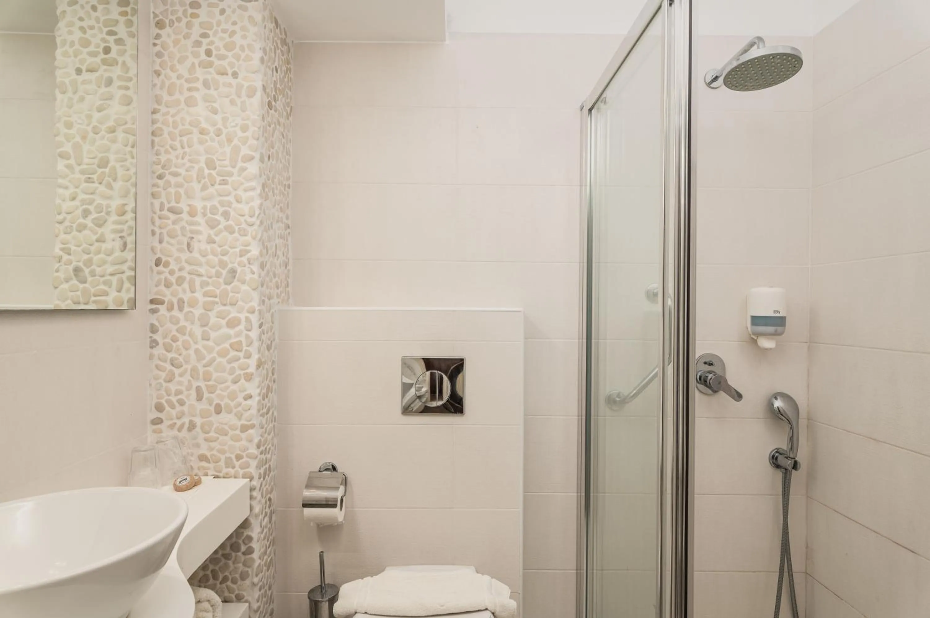 Bathroom in Hydrele Beach Hotel & Village