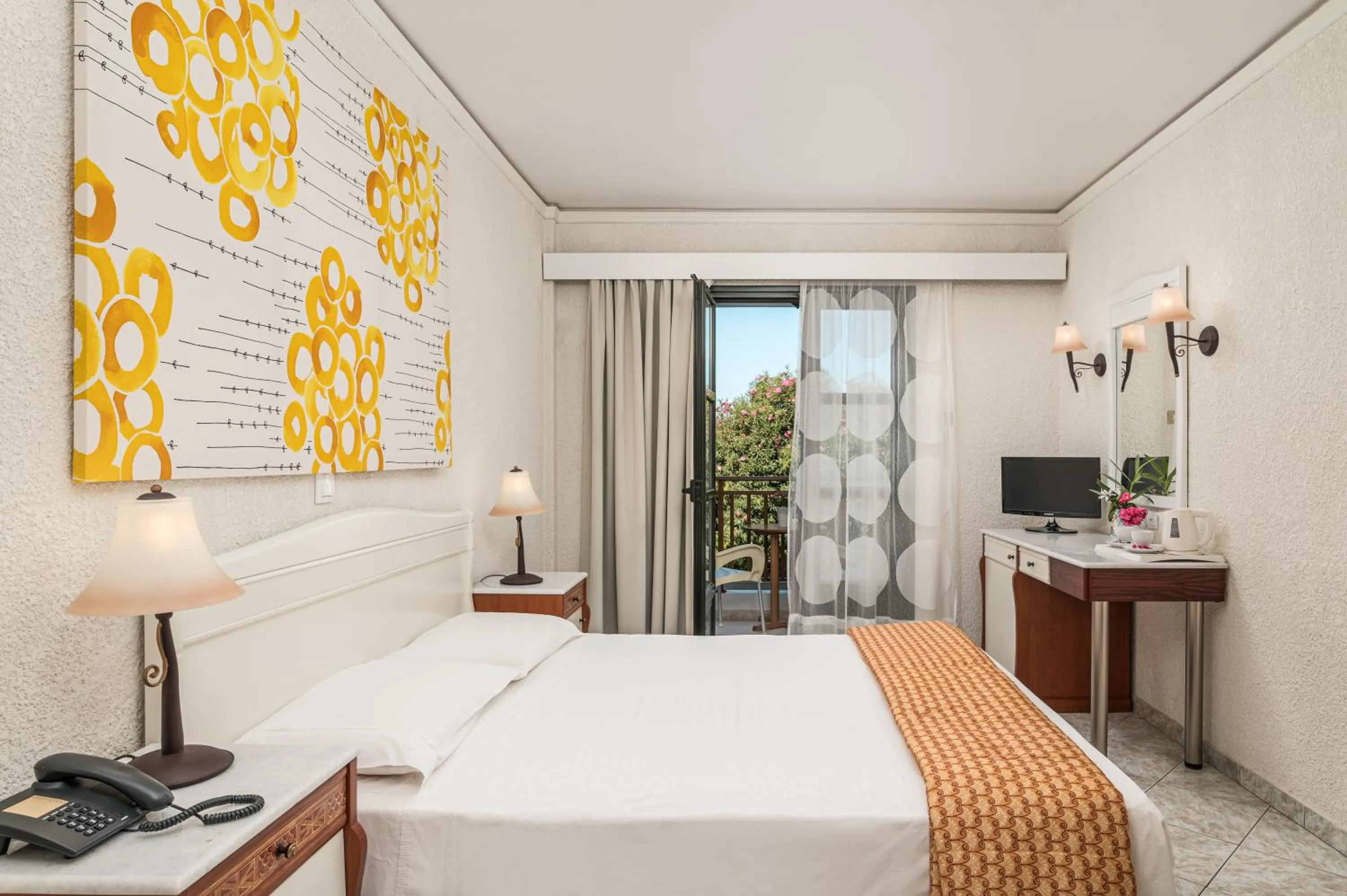 Bedroom in Hydrele Beach Hotel & Village