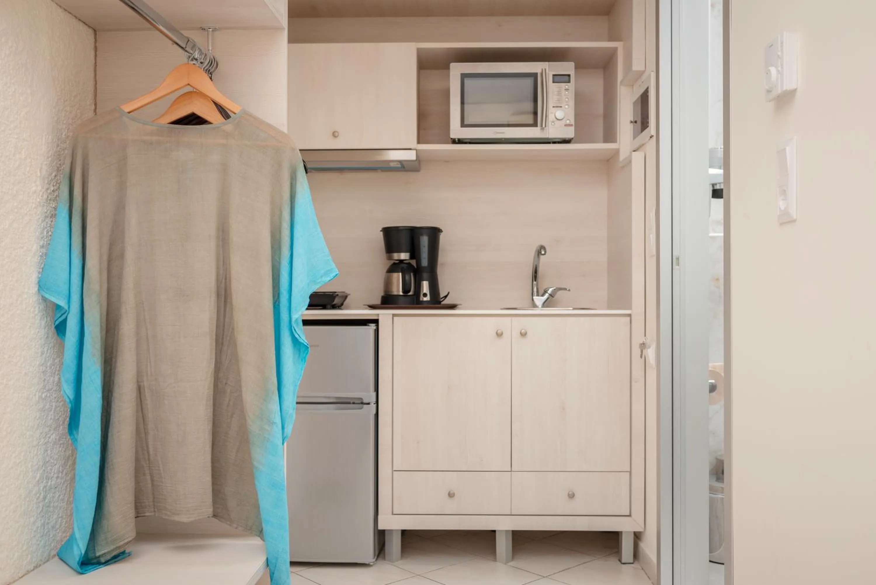 Kitchen or kitchenette in Hydrele Beach Hotel & Village