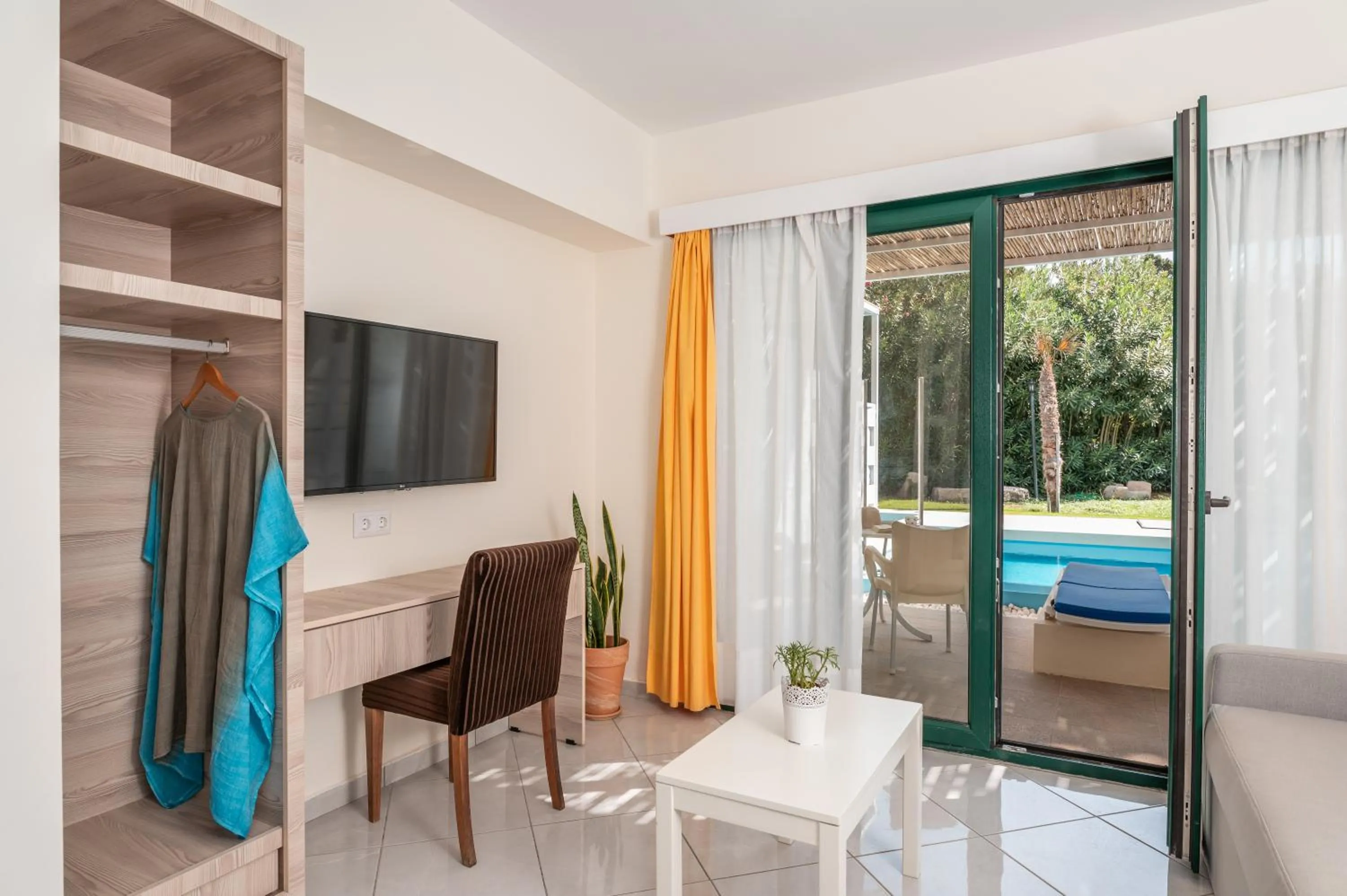 Balcony/Terrace in Hydrele Beach Hotel & Village