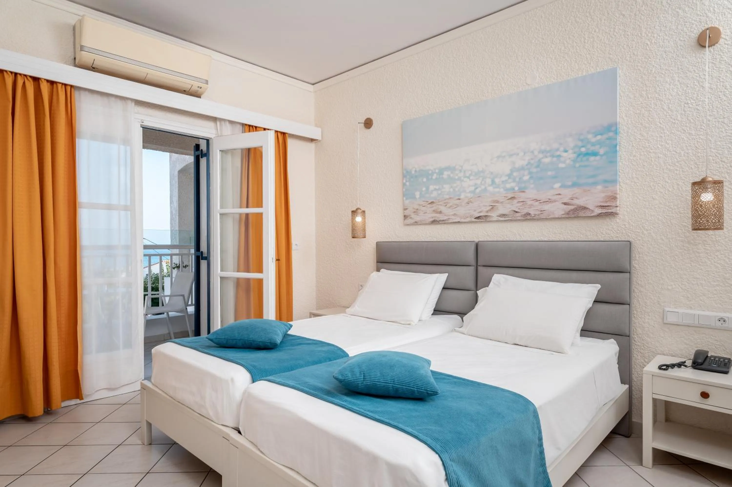 Bedroom in Hydrele Beach Hotel & Village