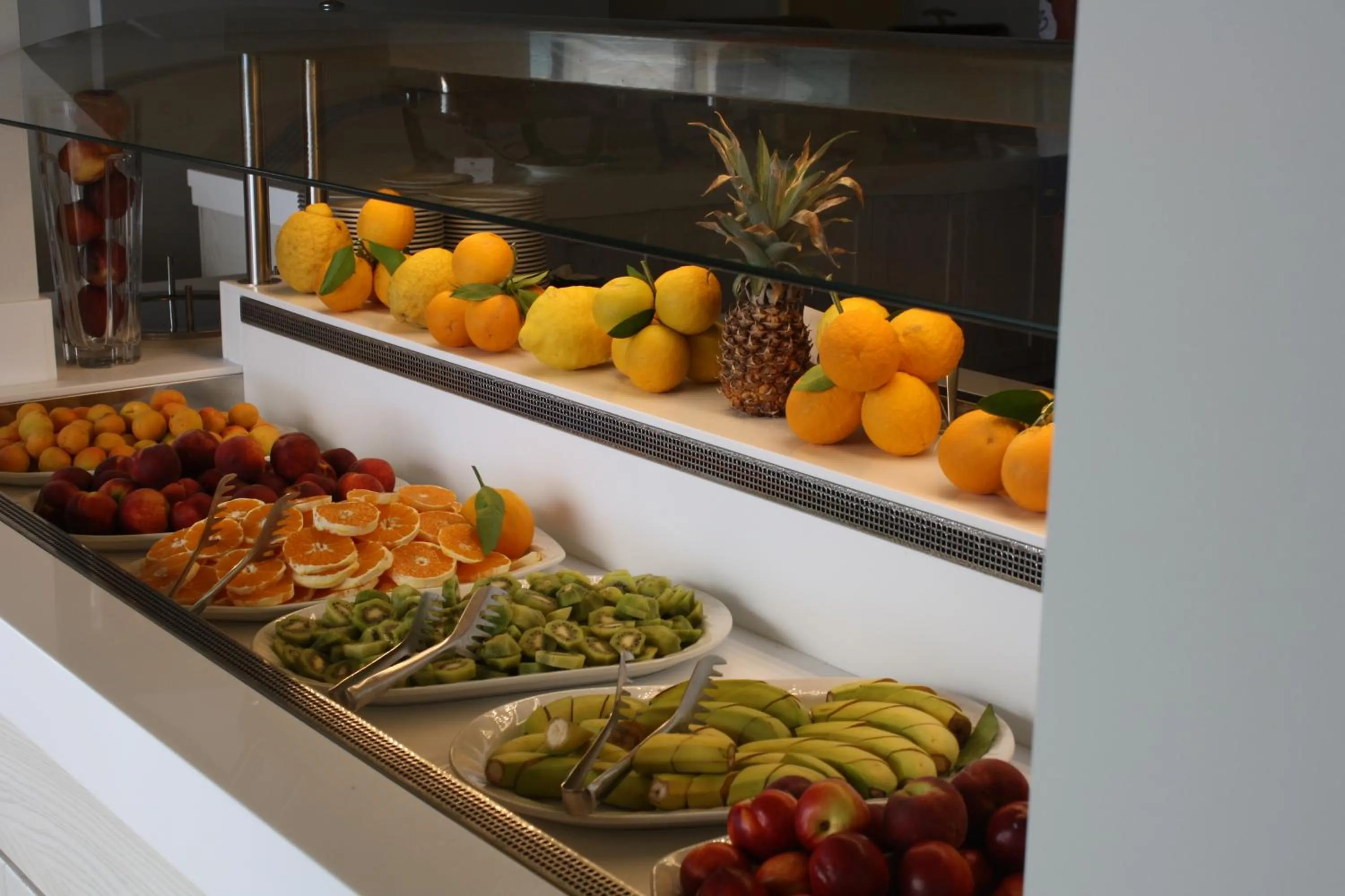 Buffet breakfast in Hydrele Beach Hotel & Village