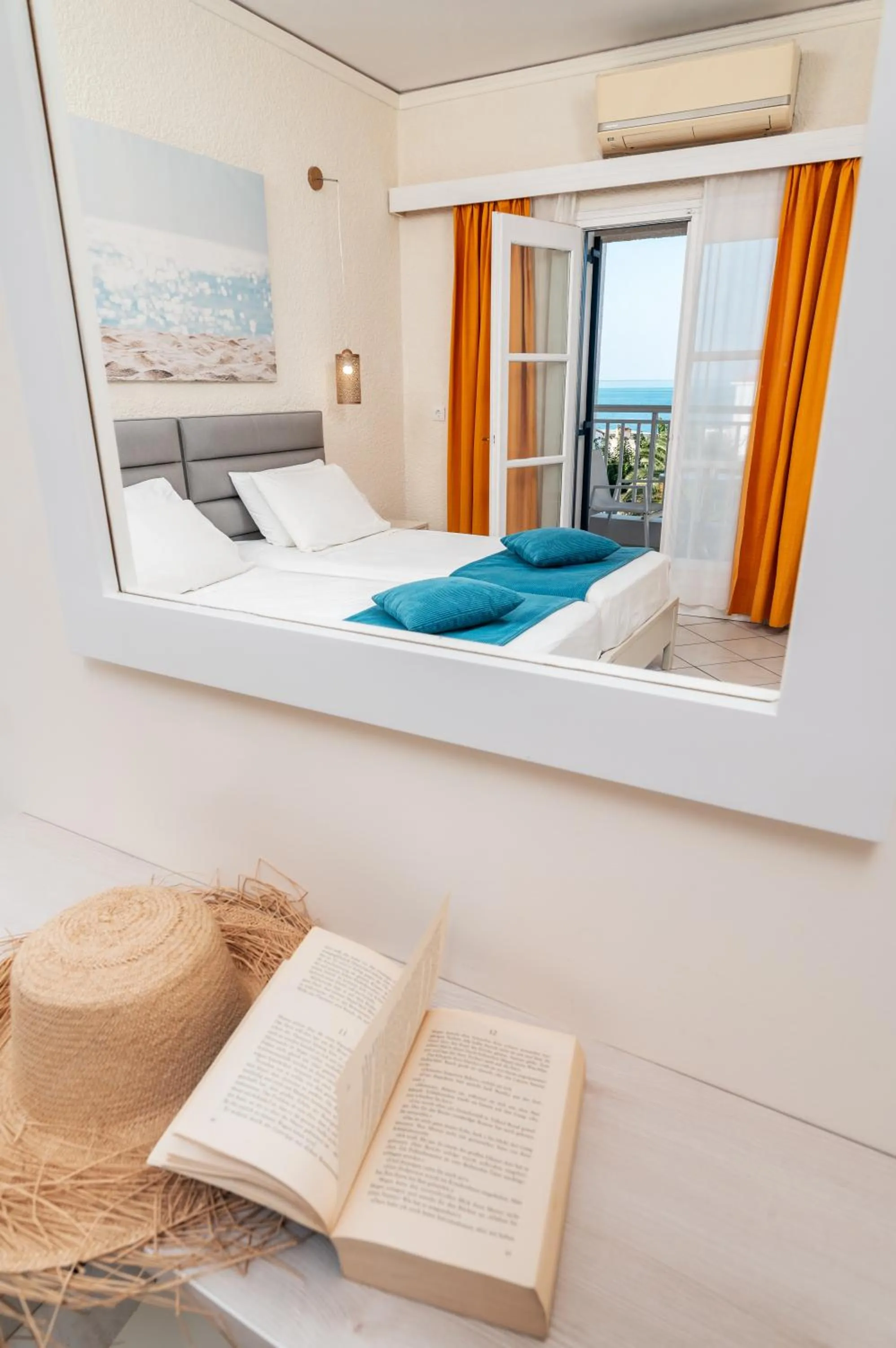 Bedroom in Hydrele Beach Hotel & Village