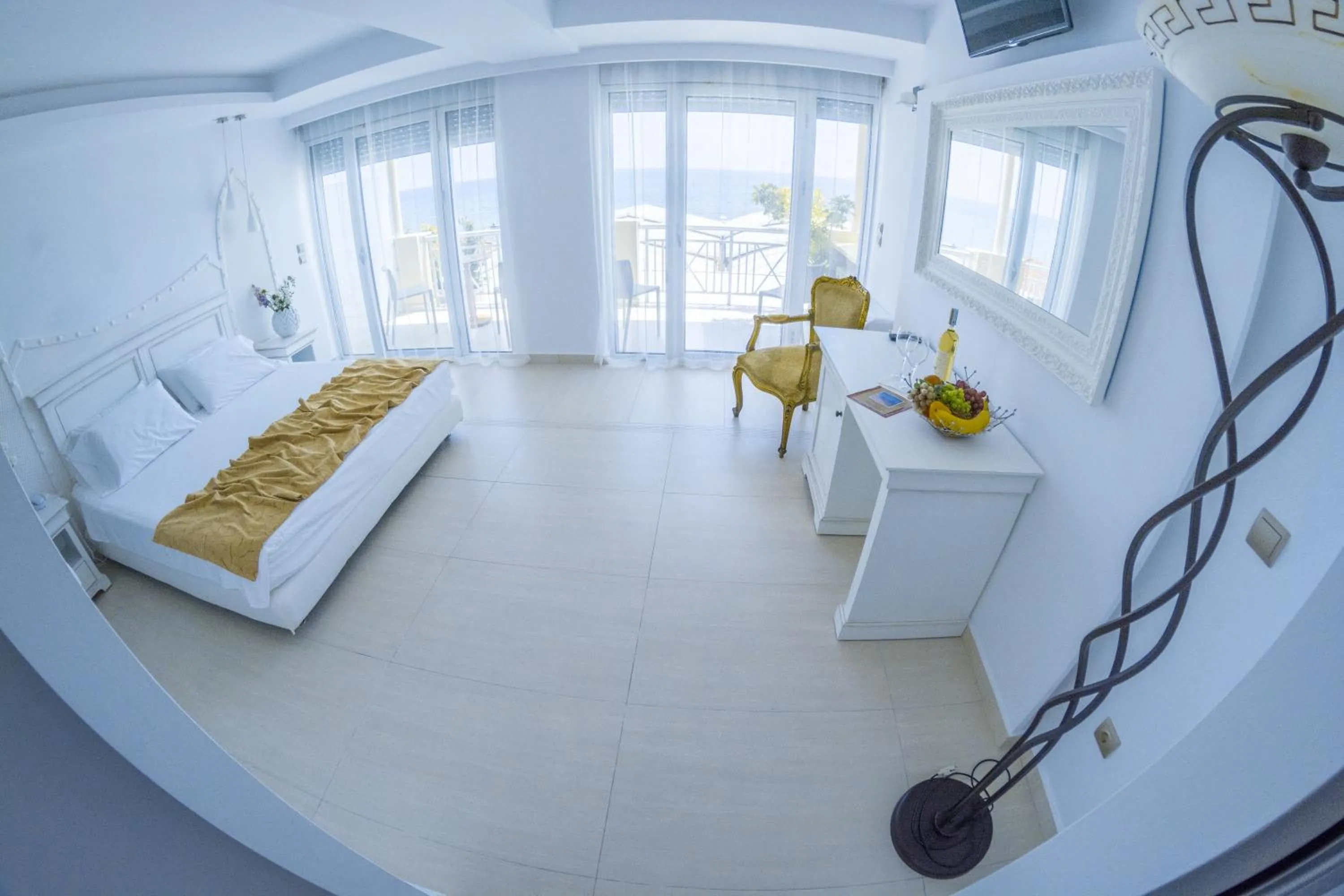 Bedroom in Hydrele Beach Hotel & Village