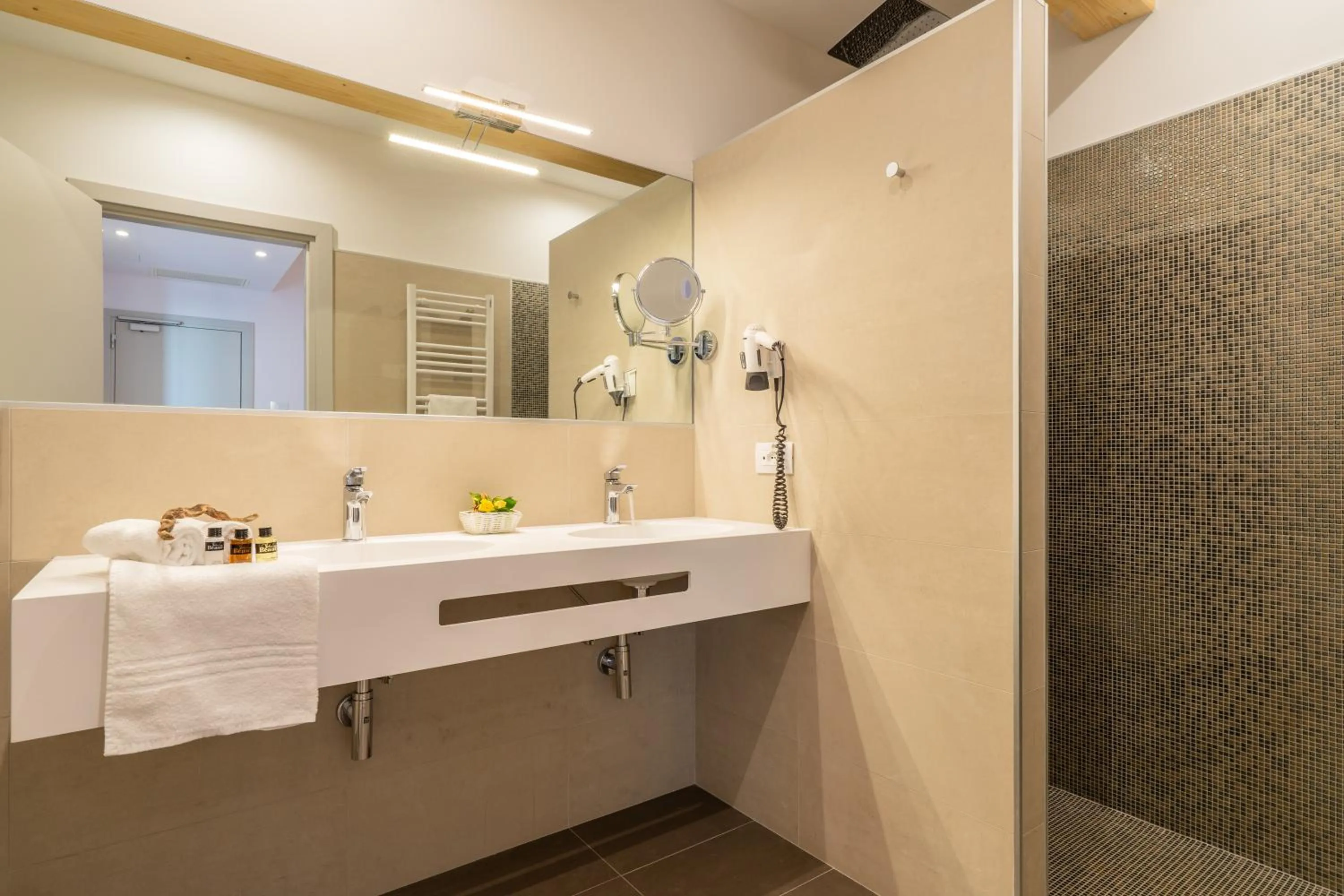 Shower in Hotel Elite