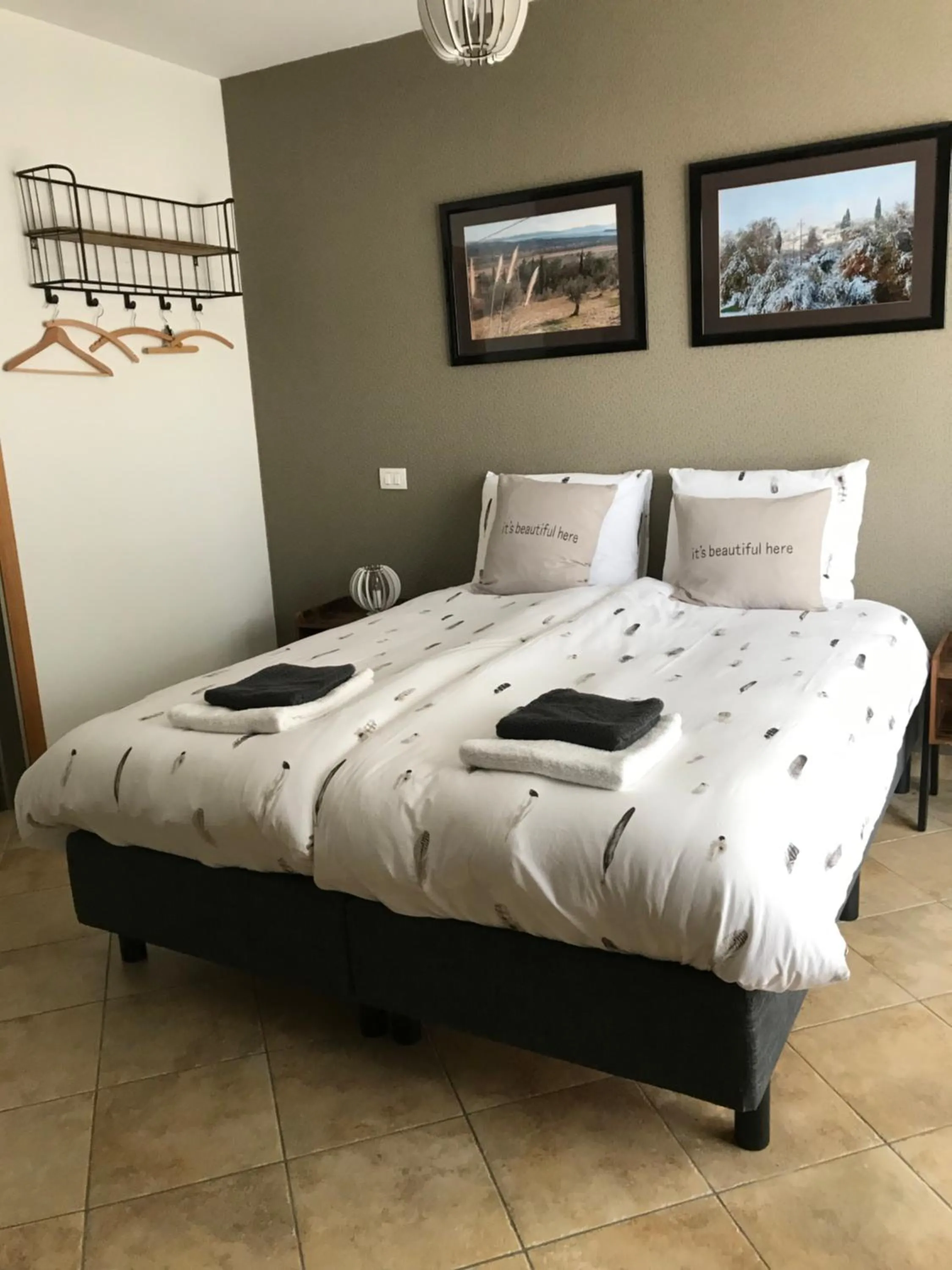 Bed in Villa Roccaccia