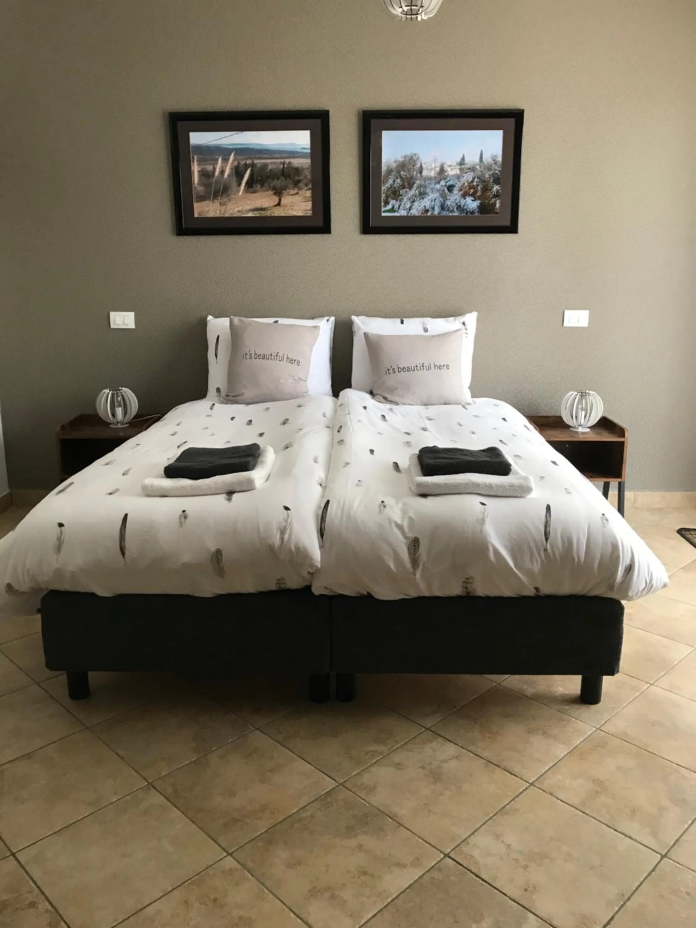 Bed in Villa Roccaccia