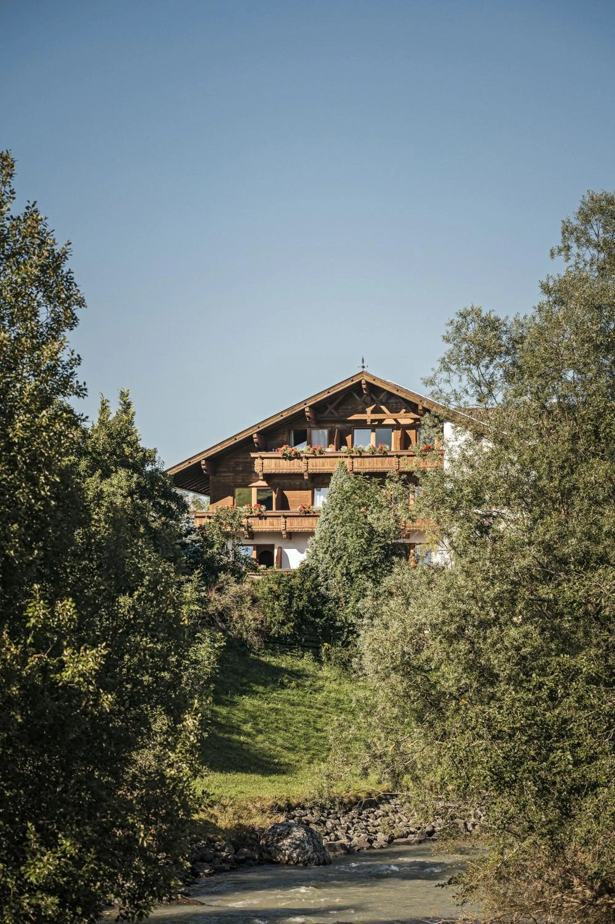 Property building in Biohotel Rastbichlhof