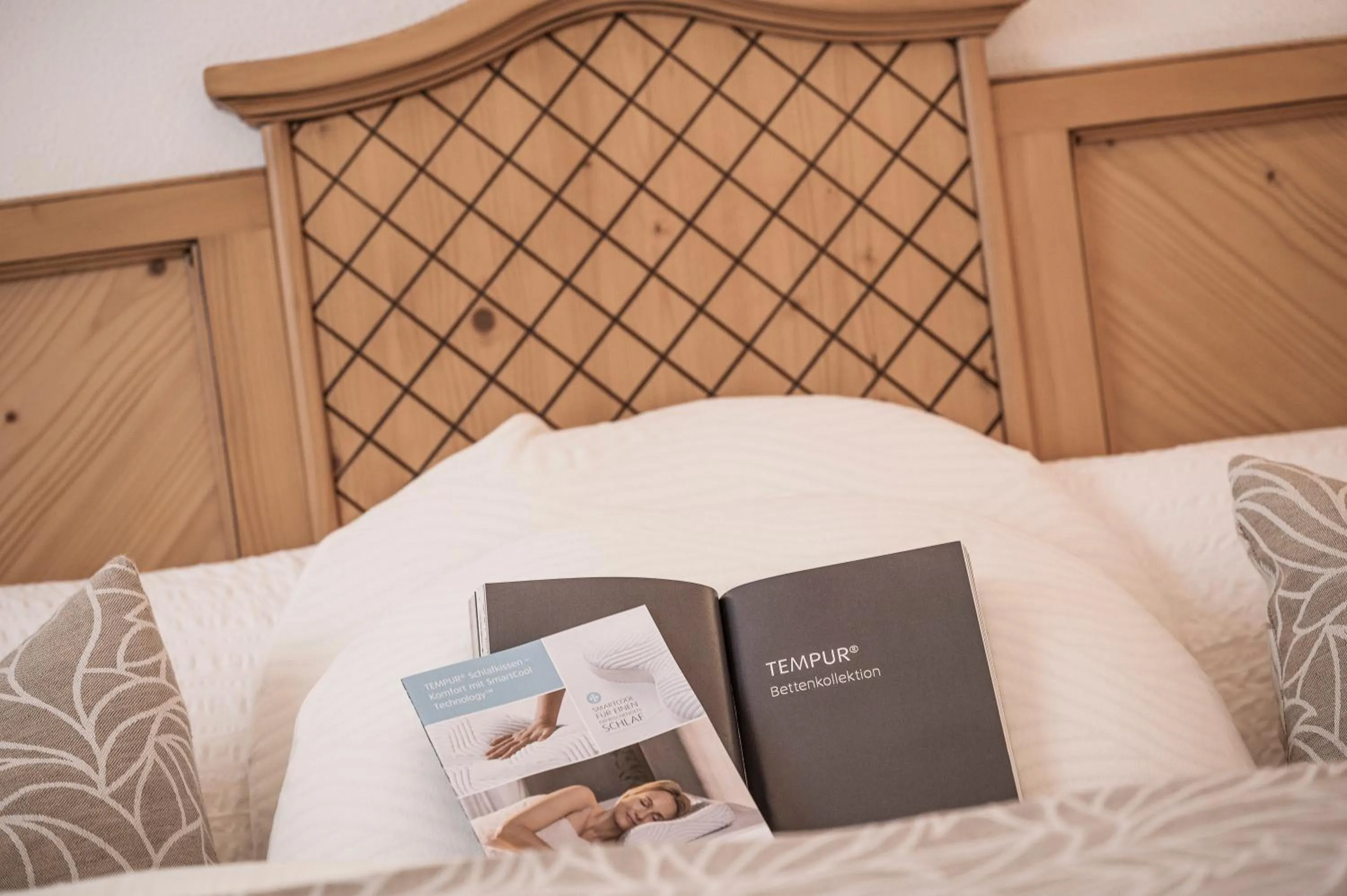 Bed in Biohotel Rastbichlhof