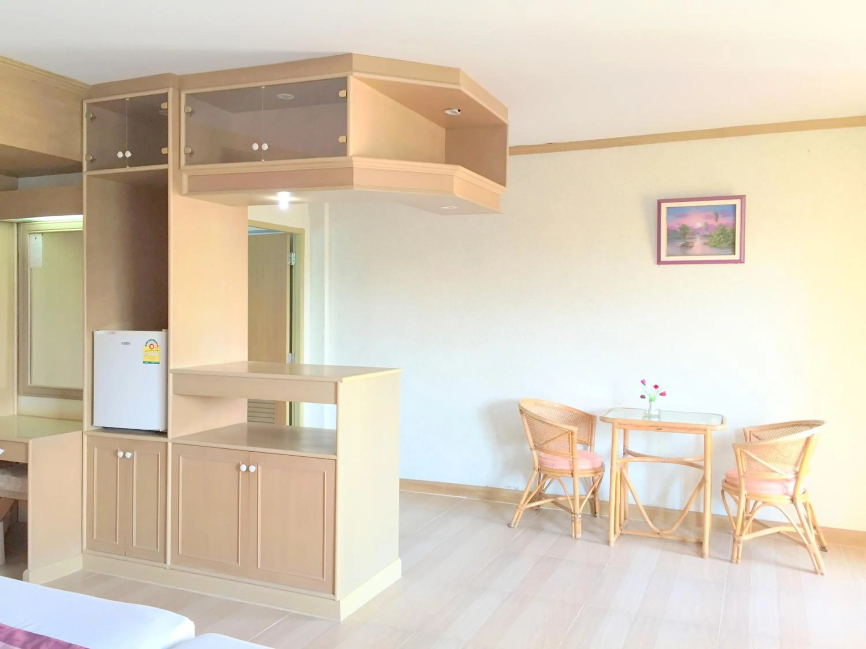 Seating area in Takiab Beach Resort