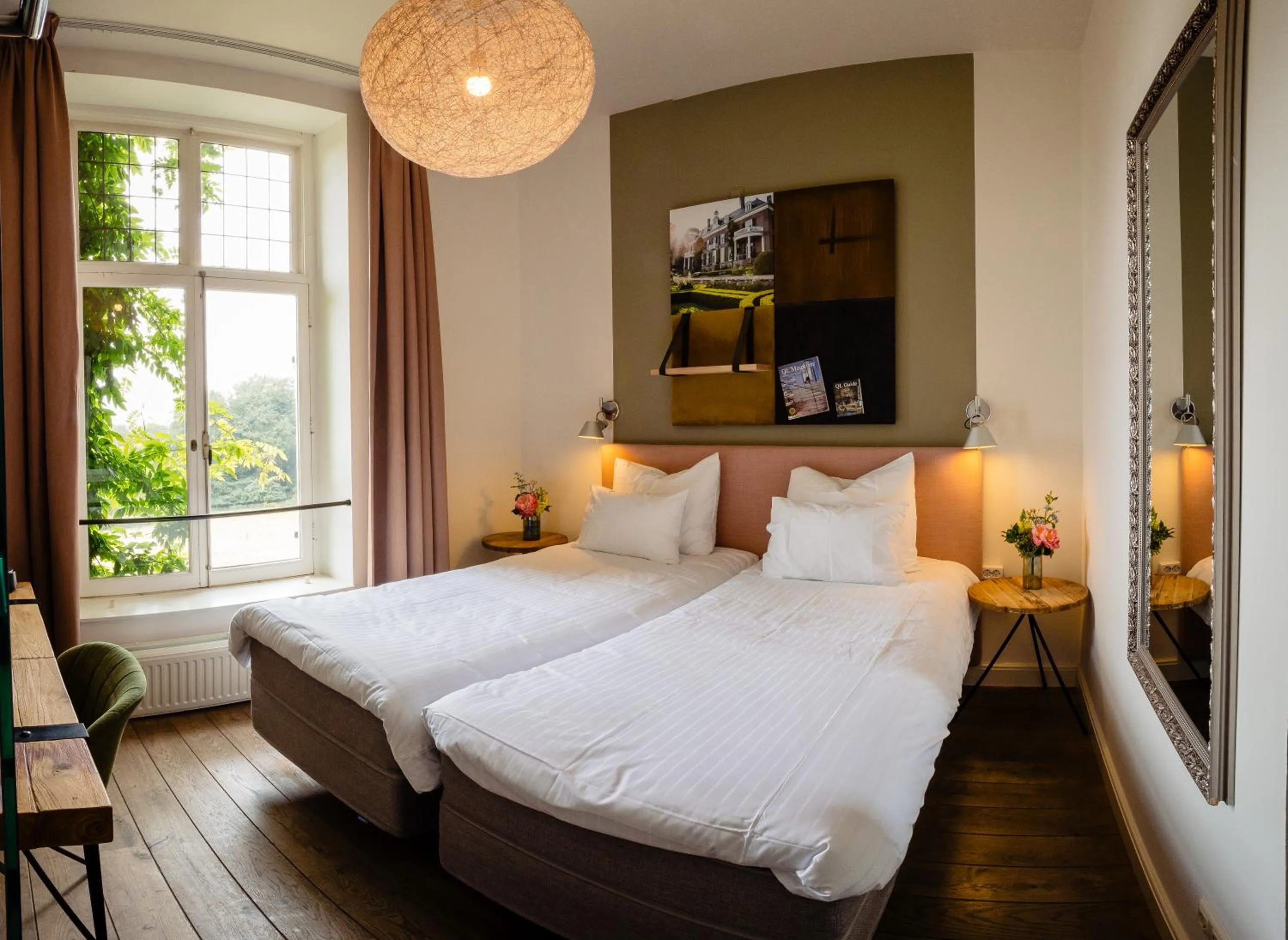 Bed in Landgoed Rhederoord nabij Arnhem