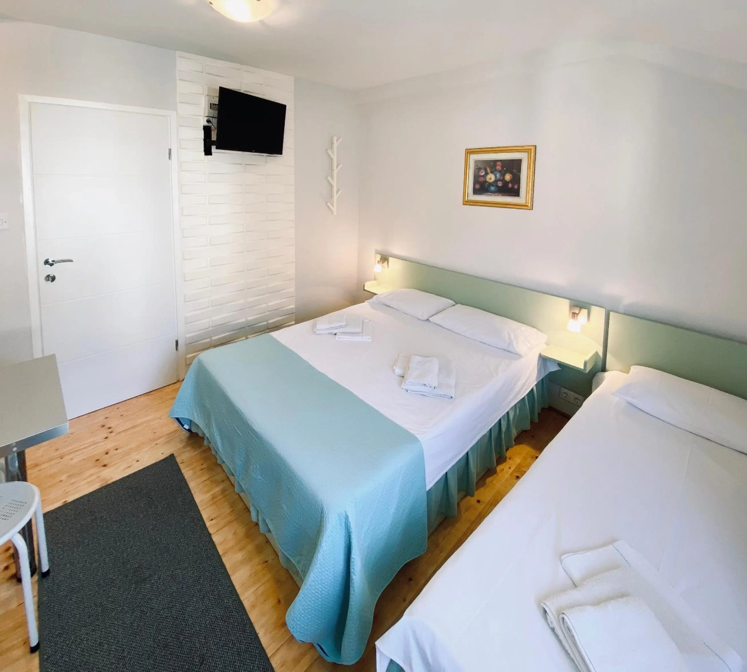 Bed in Komiza Provita Guesthouse