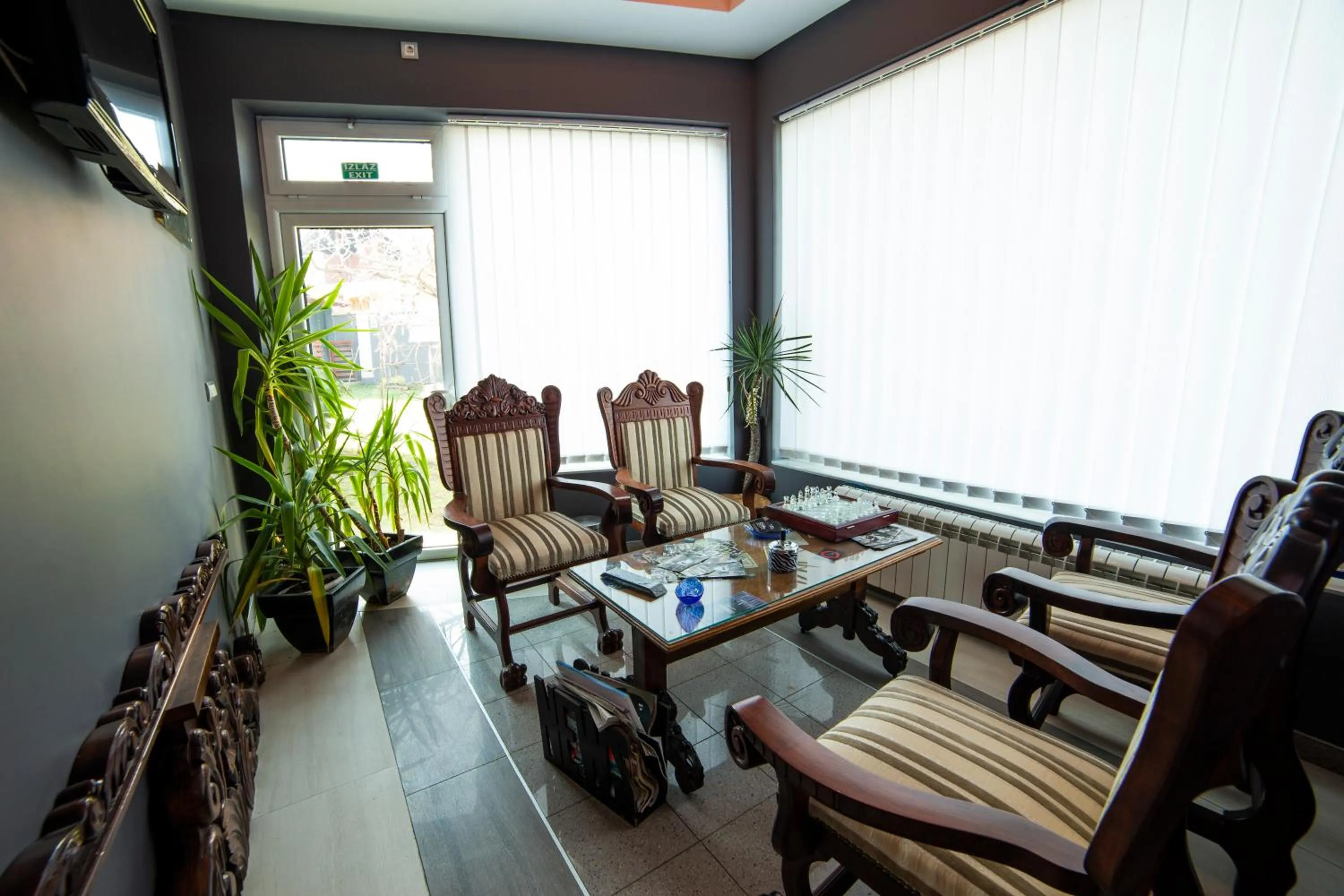 Living room in Garni Hotel Lama