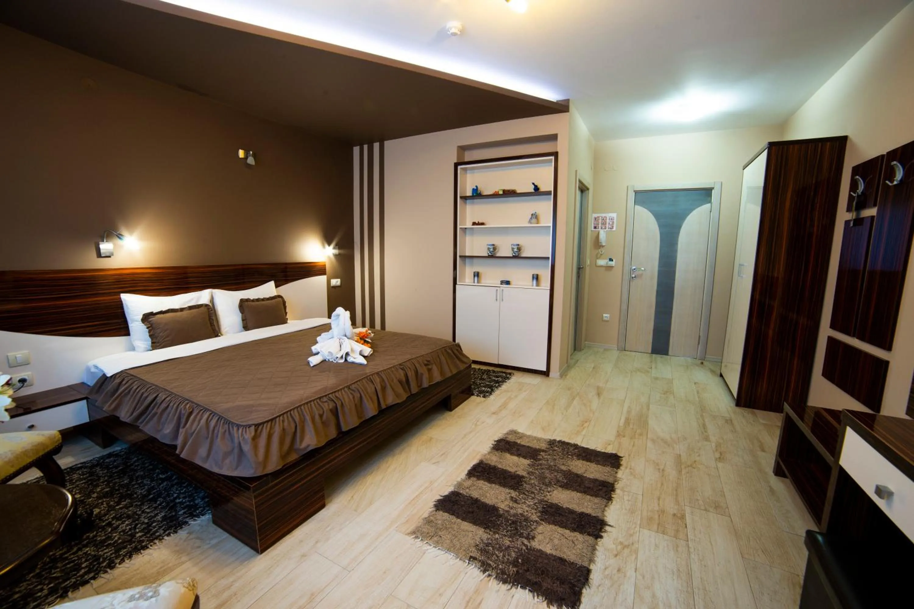 Photo of the whole room, Bed in Garni Hotel Lama