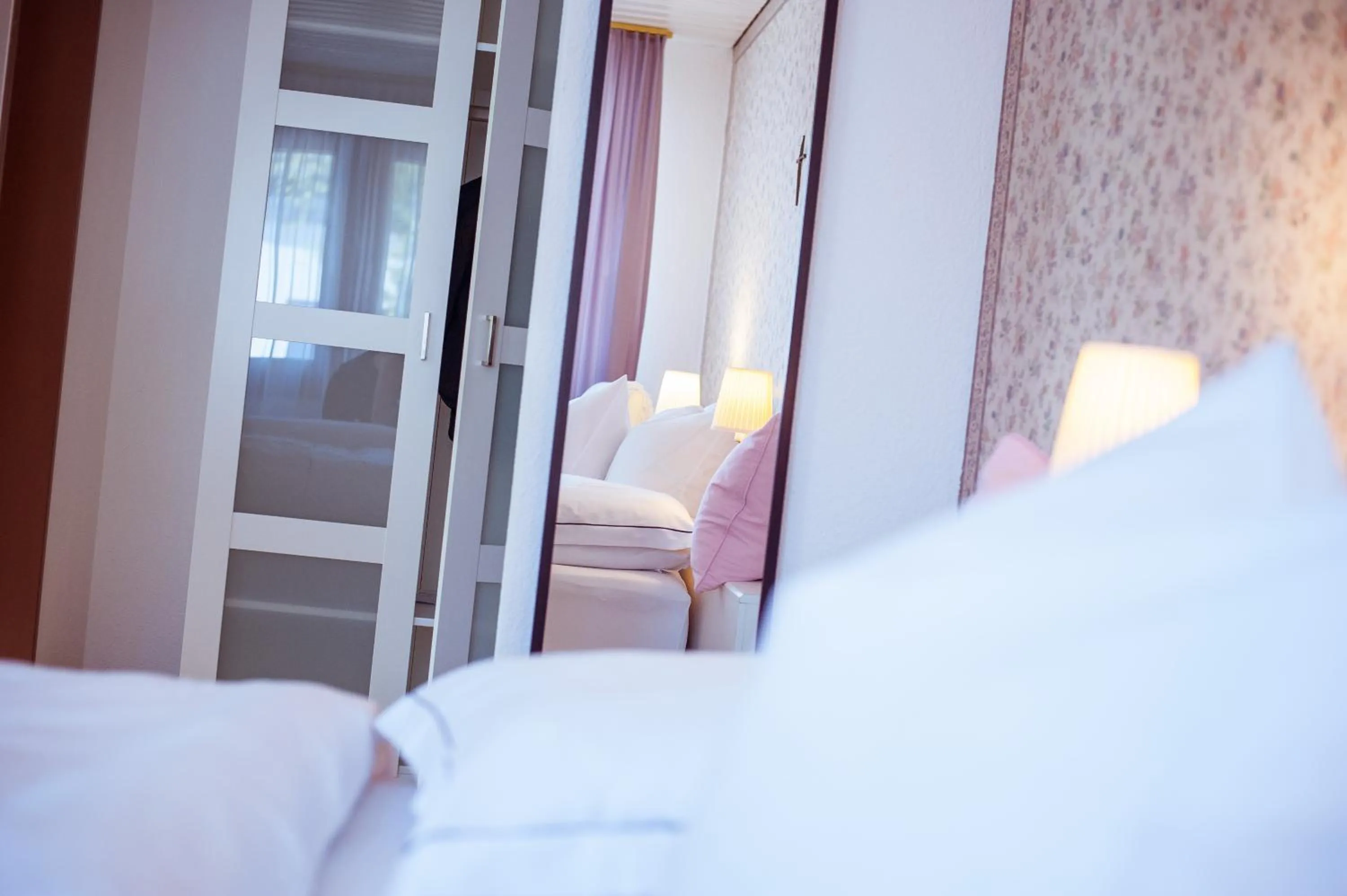 Photo of the whole room, Bed in Hotel Weinstube