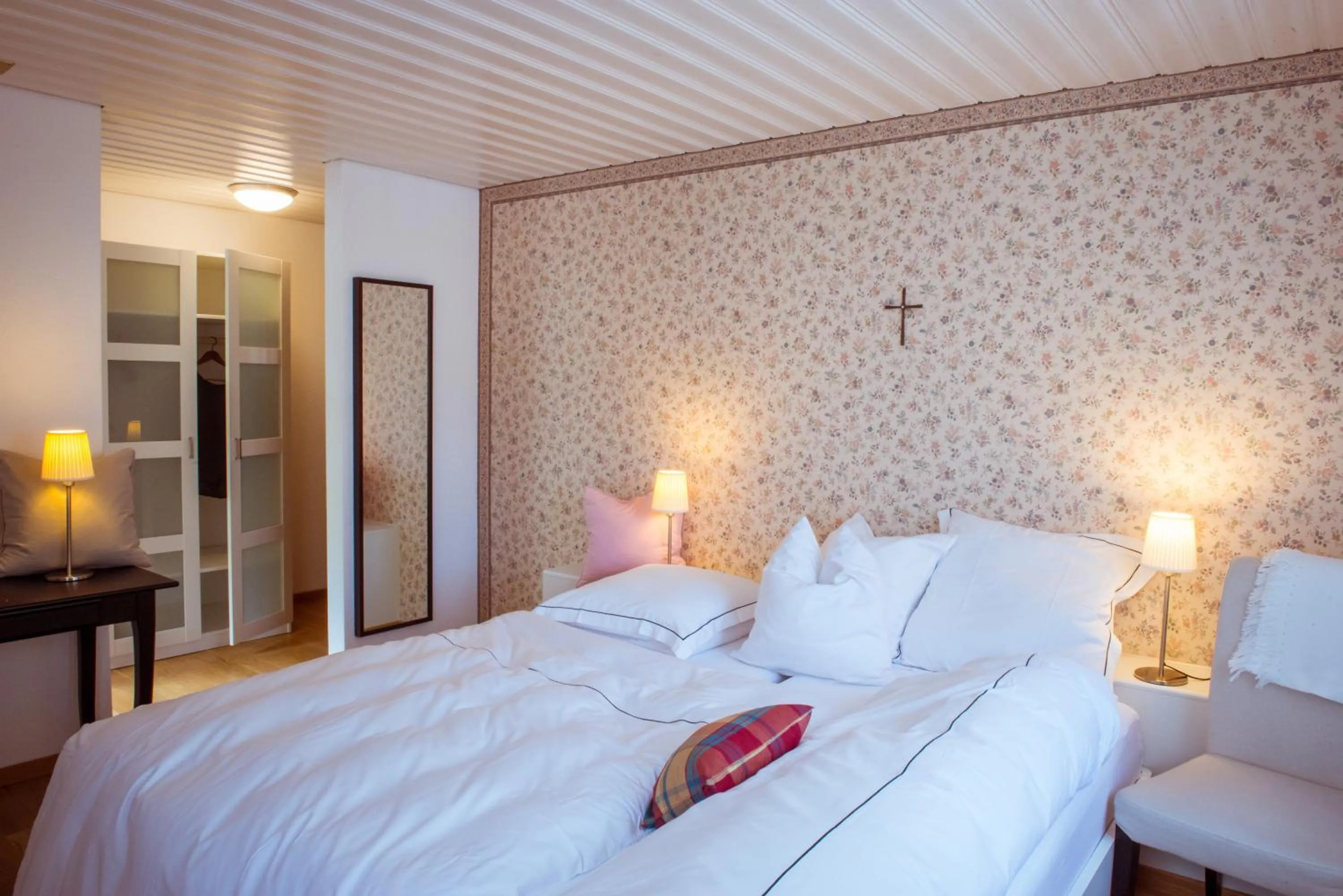 Photo of the whole room, Bed in Hotel Weinstube