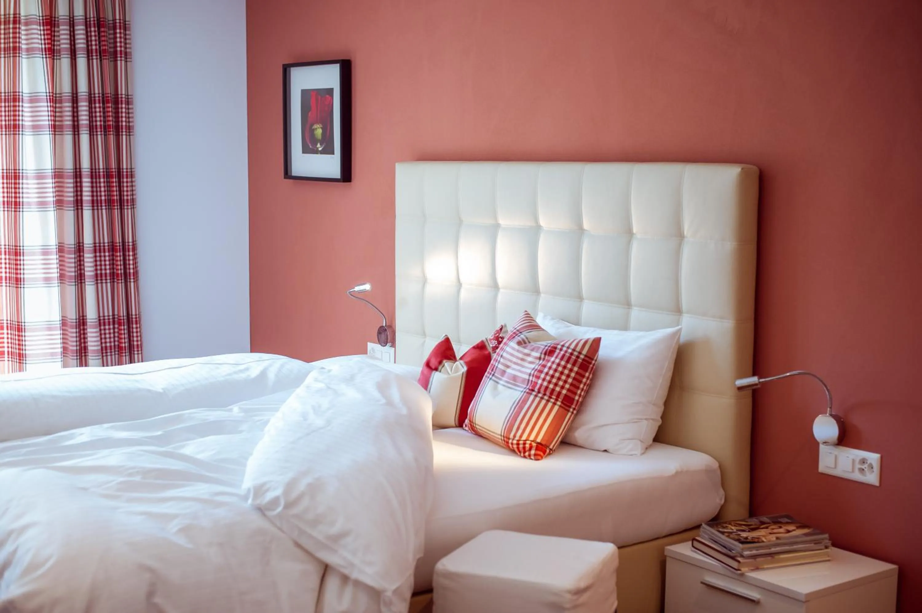 Photo of the whole room, Bed in Hotel Weinstube