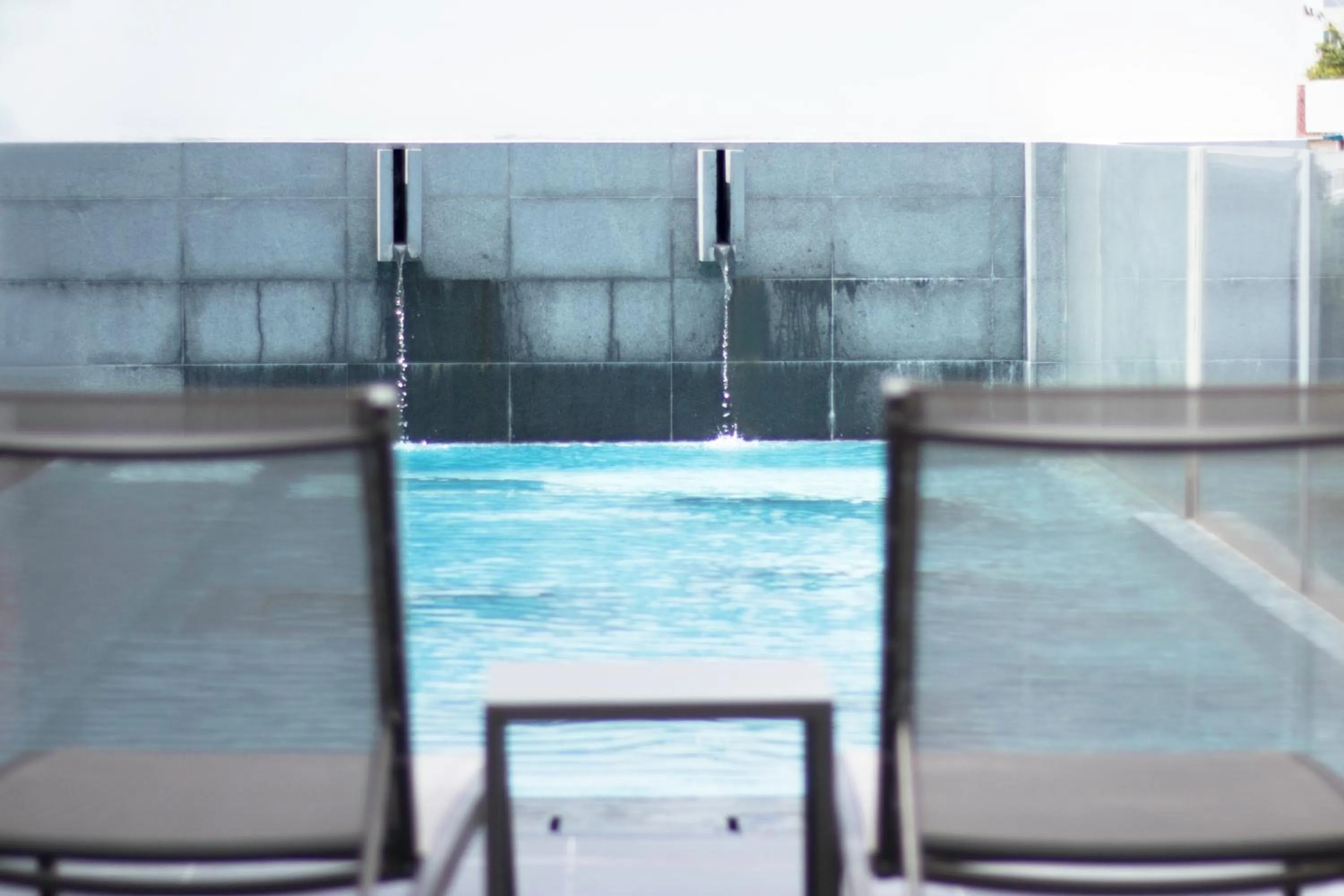 Pool view in Hotel NuVe Urbane