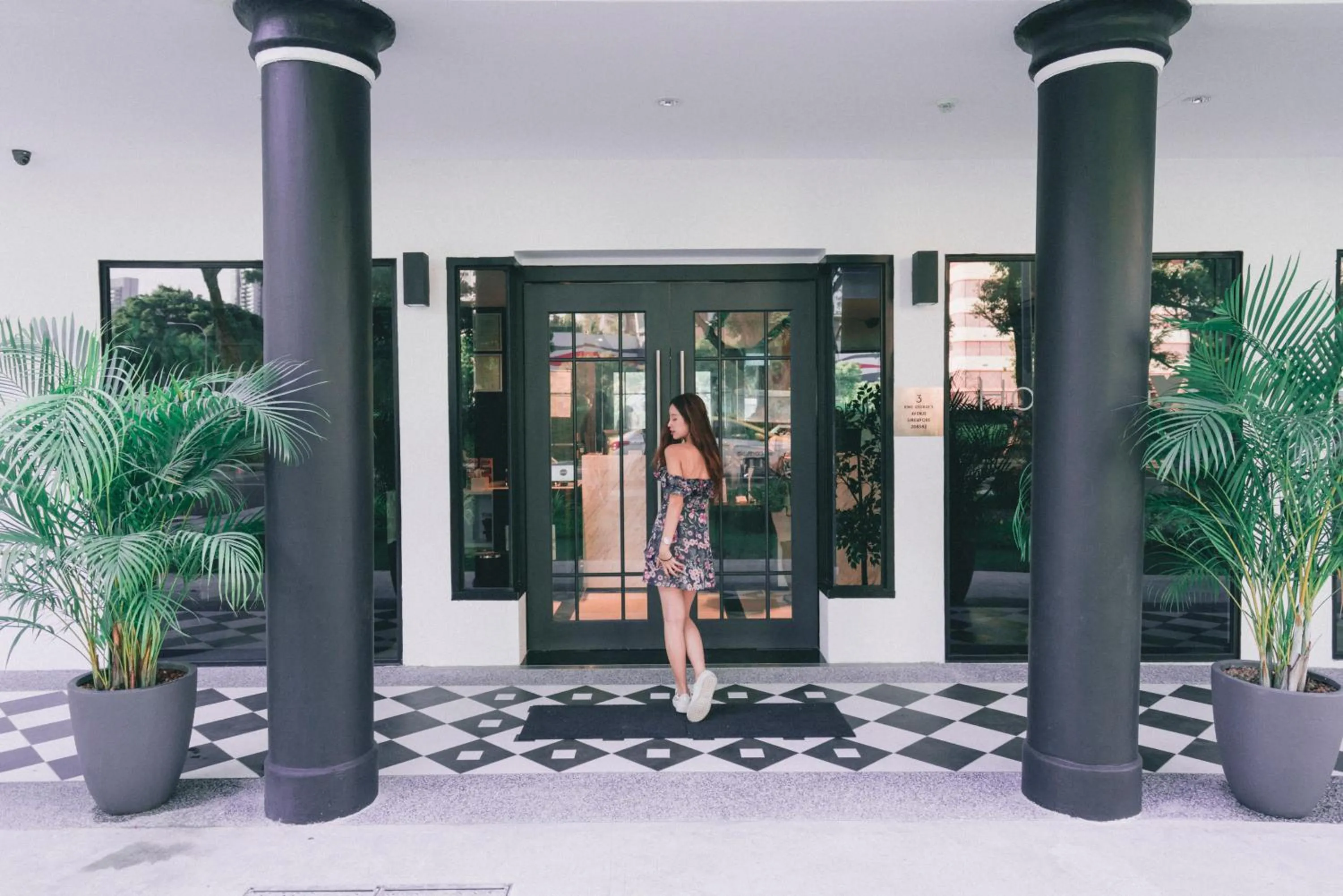 Facade/entrance in Hotel NuVe Urbane