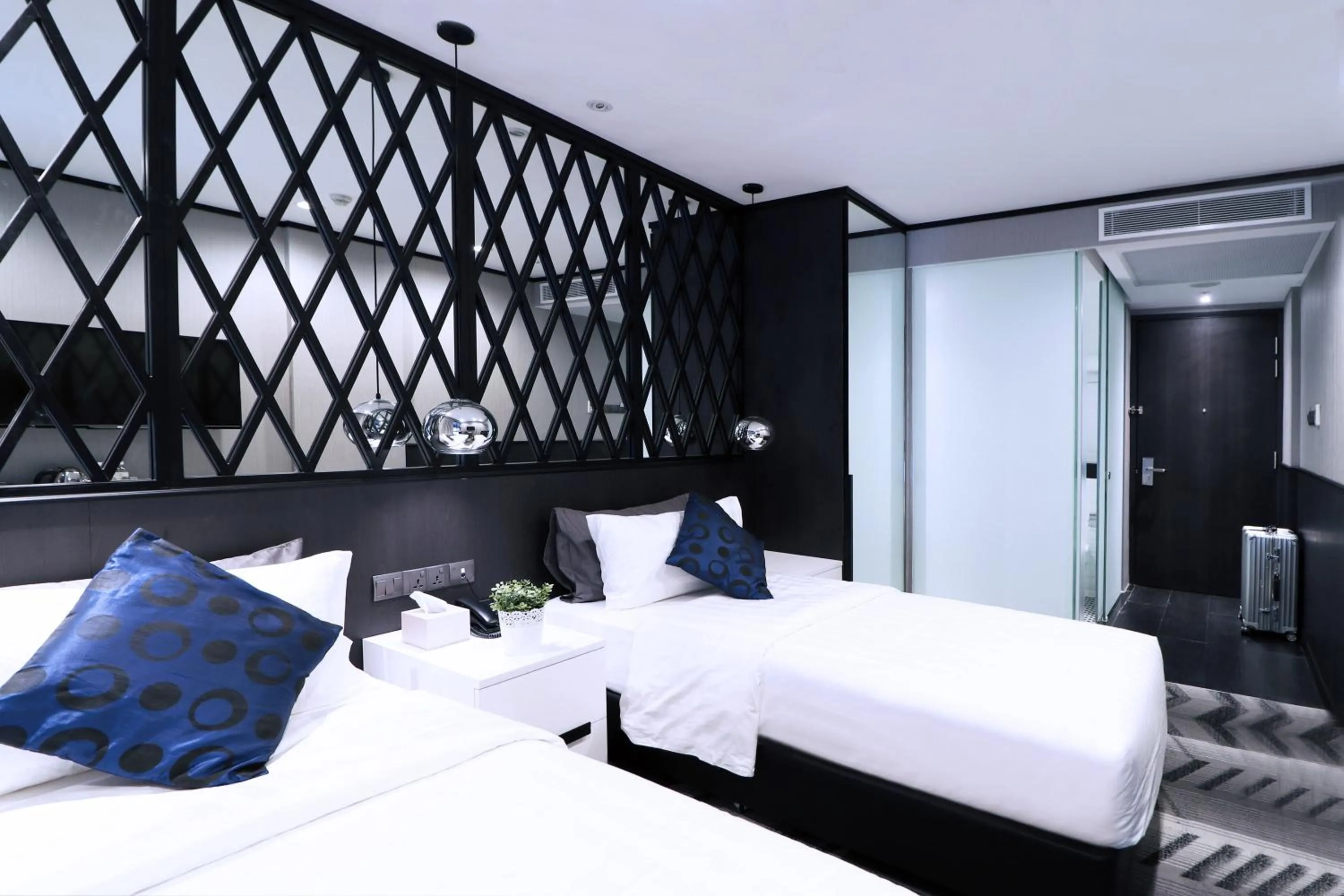 Photo of the whole room, Bed in Hotel NuVe Urbane