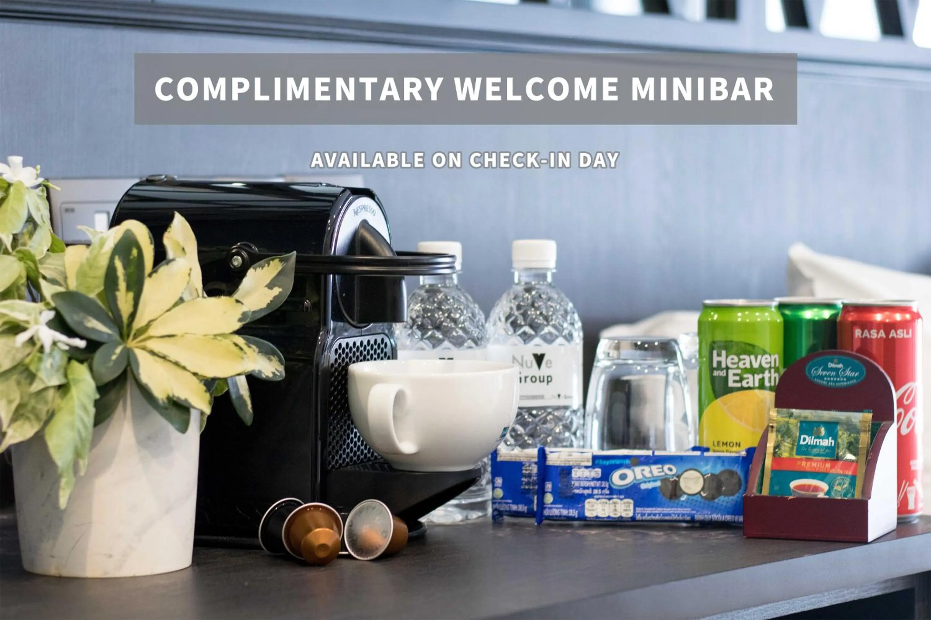 Coffee/tea facilities in Hotel NuVe Urbane