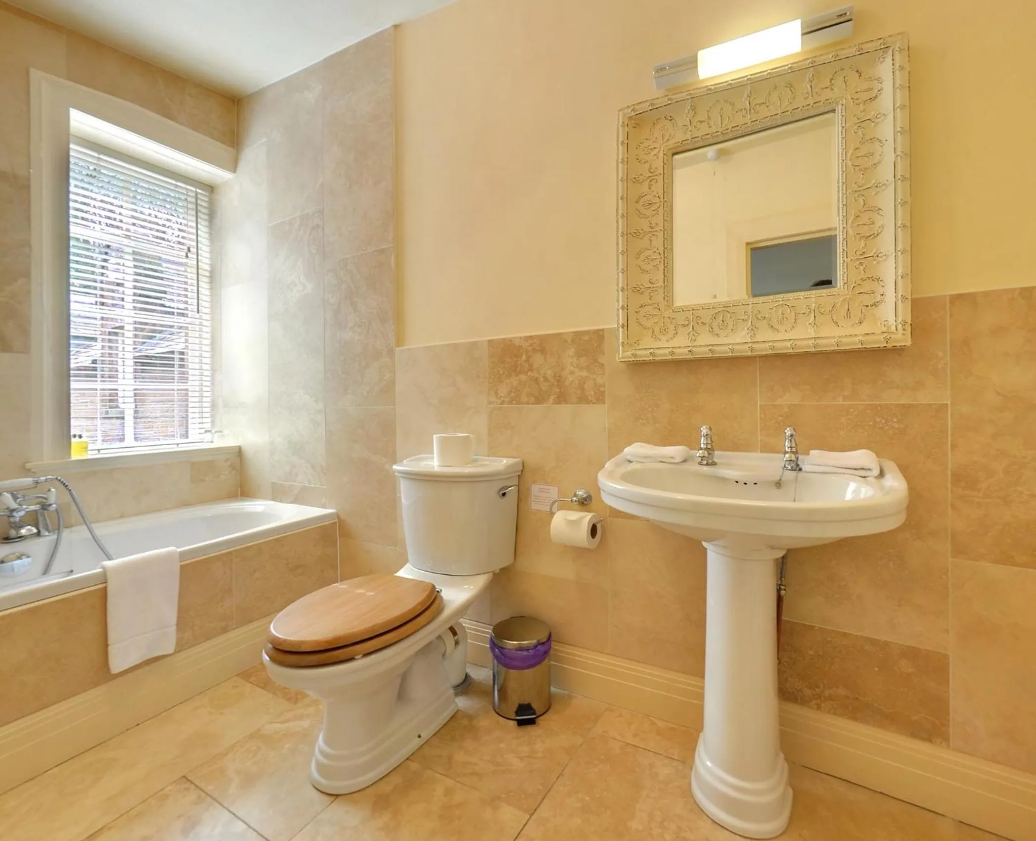 Bathroom in Trigony Hotel and Garden Spa